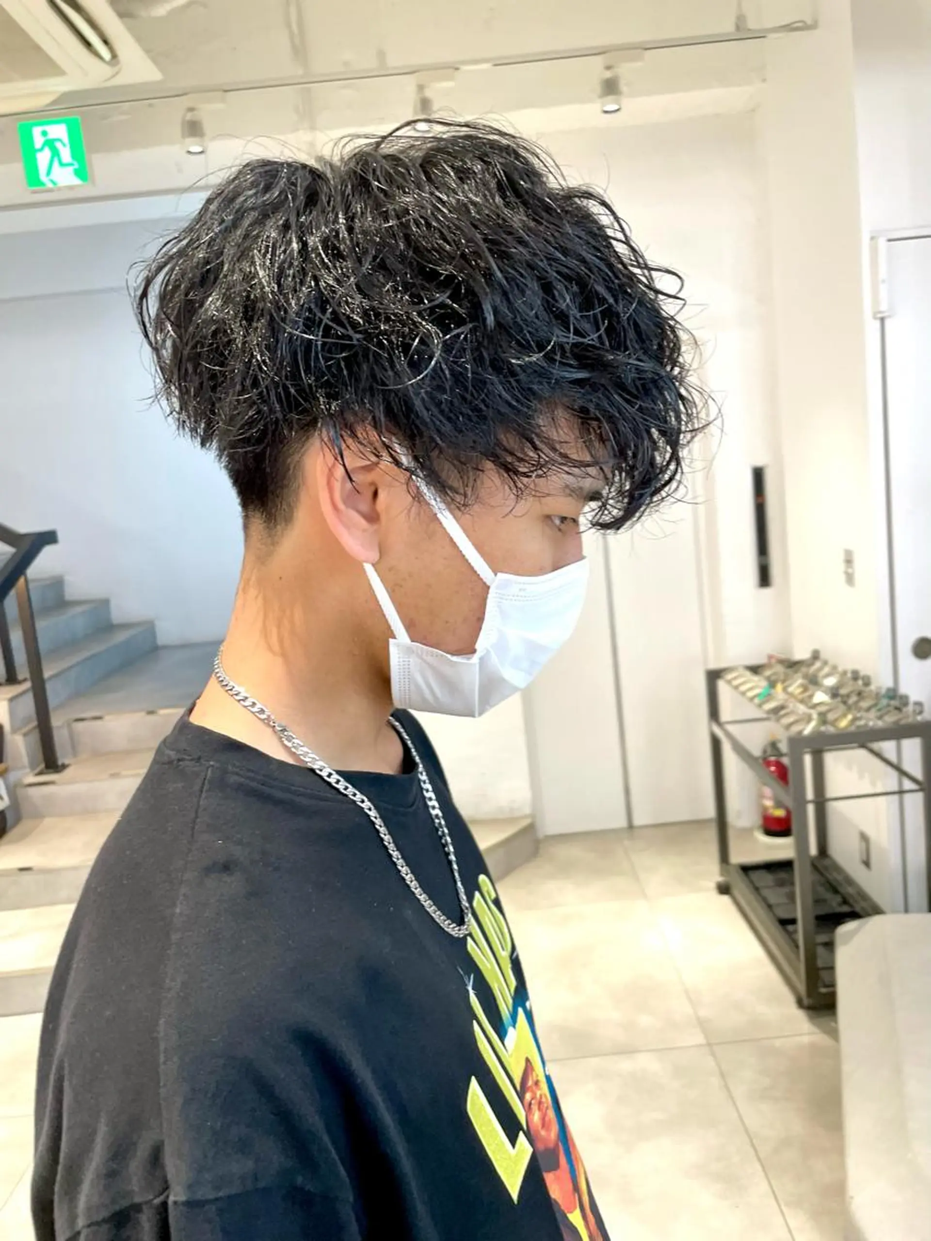 パーマ メンズ 新宿【メンズパーマ】 塩澤太一のヘアスタイル