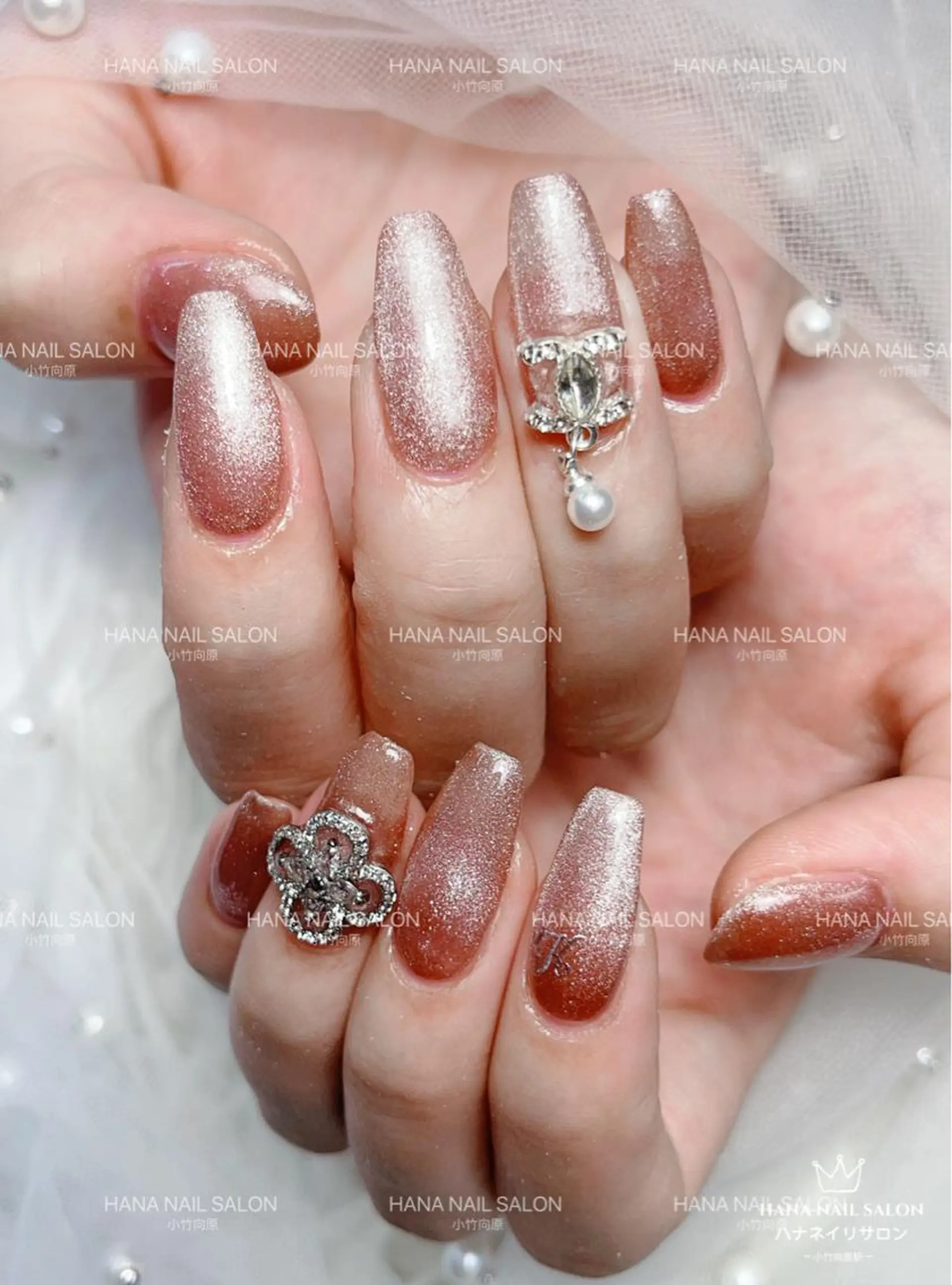 ネイル ハンドネイル HANA ART NAIL SALONのネイルデザイン
