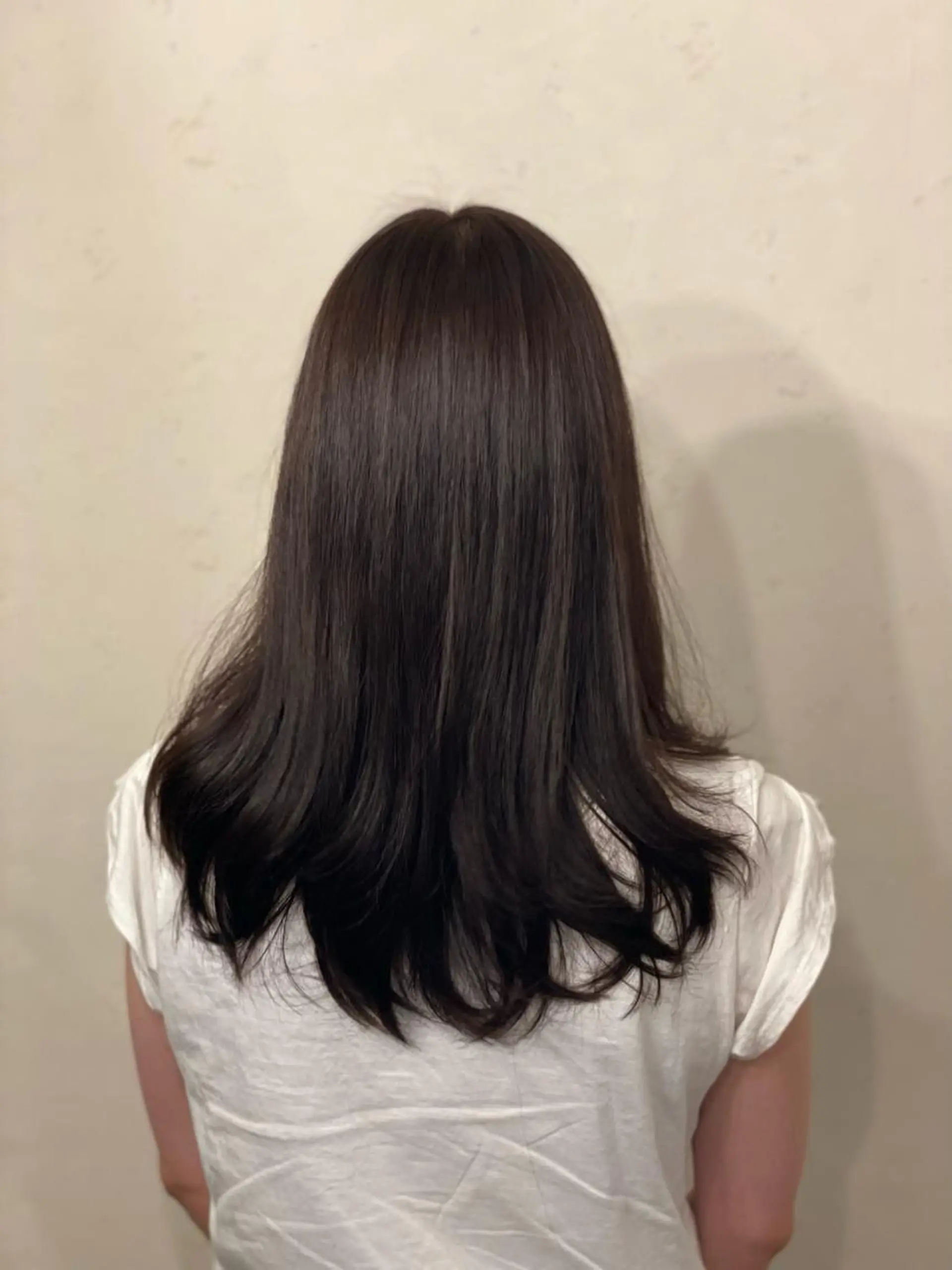 セミロング 髪質改善　field チカモリ　ヒカルのヘアスタイル