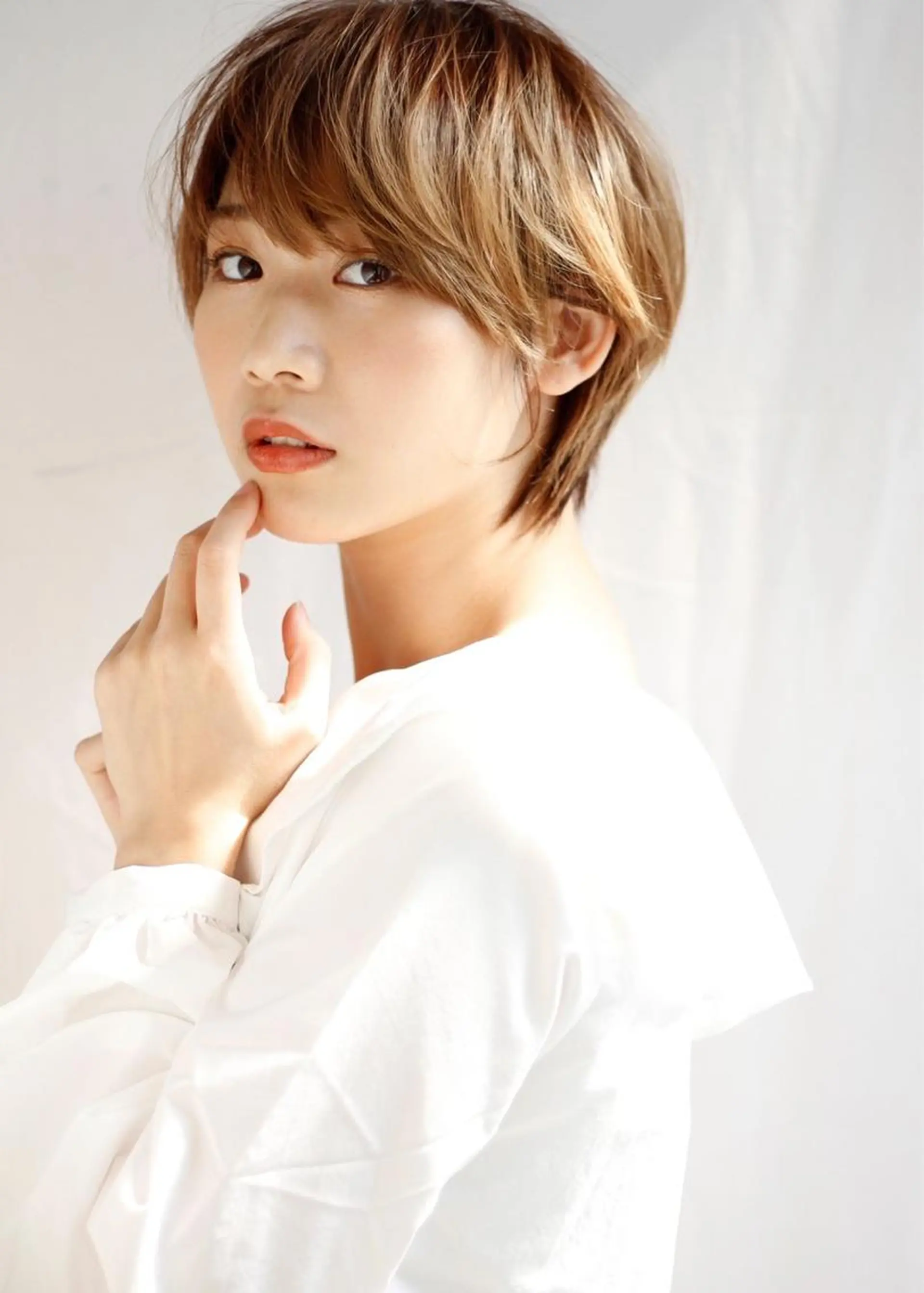 ショート 北新地/縮毛矯正 /あやなのヘアスタイル