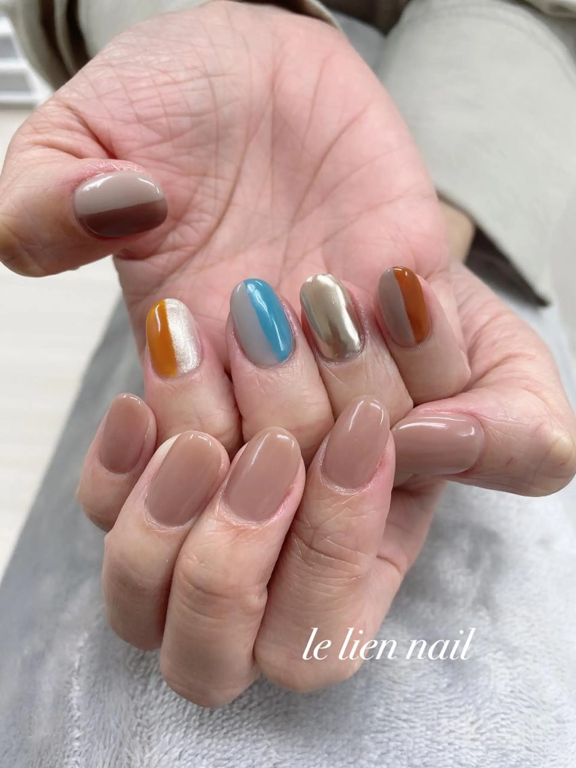 ネイル ニュアンスネイル le lien nailのネイルデザイン