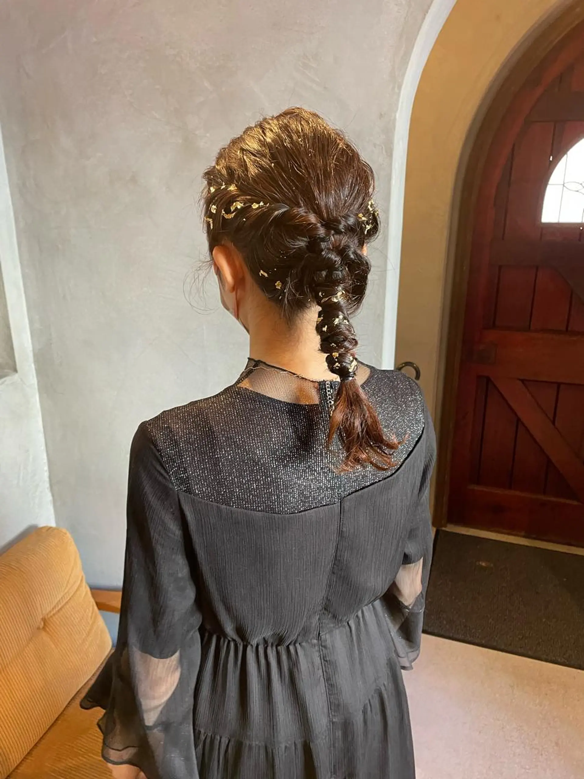 ミディアム 石田 まいやのヘアスタイル