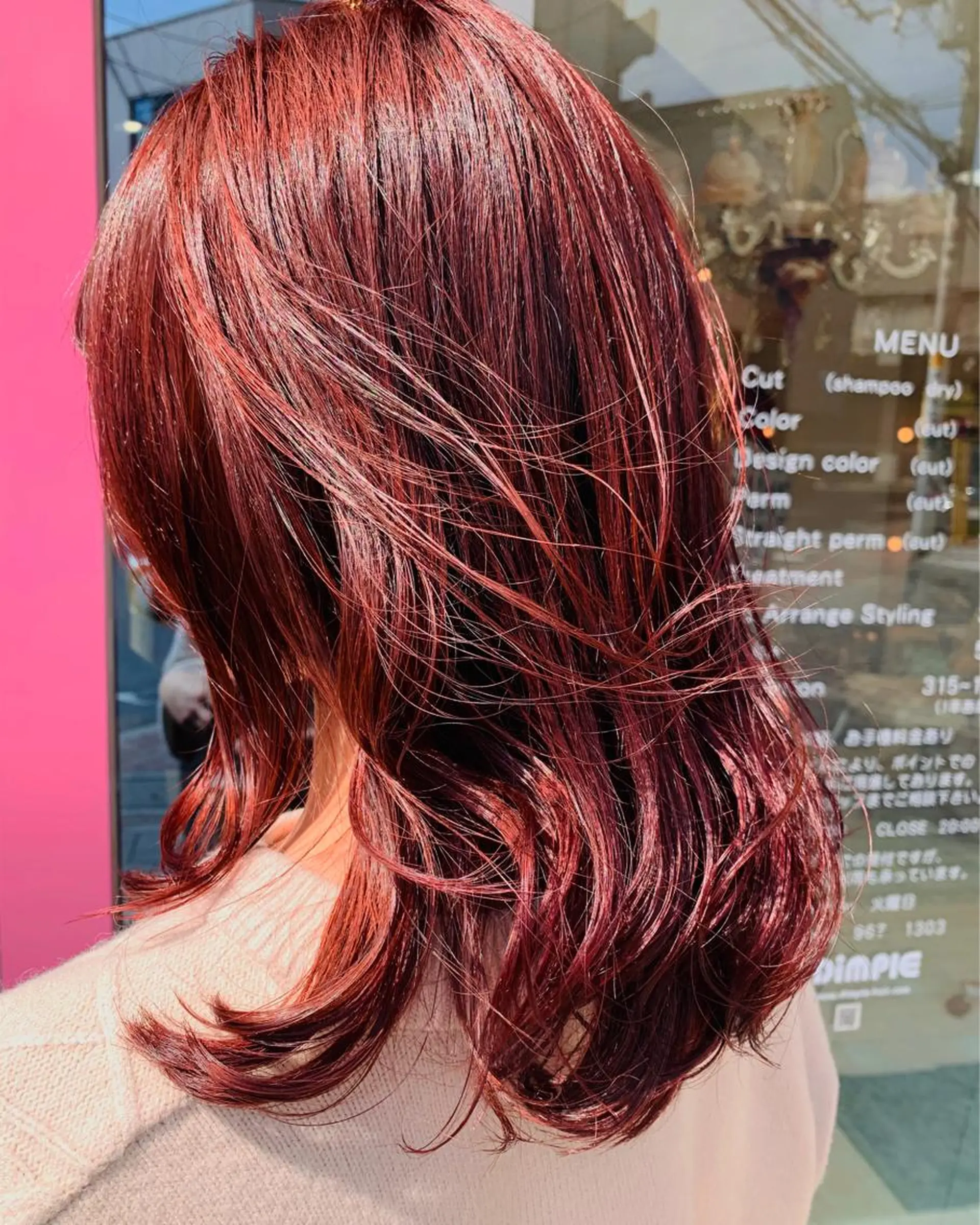 ロング カラー ヘアカラー トリートメント ヘアセット DiMPlE  ディンプル所属・🌸スタイリスト 山浦美恵のヘアスタイル