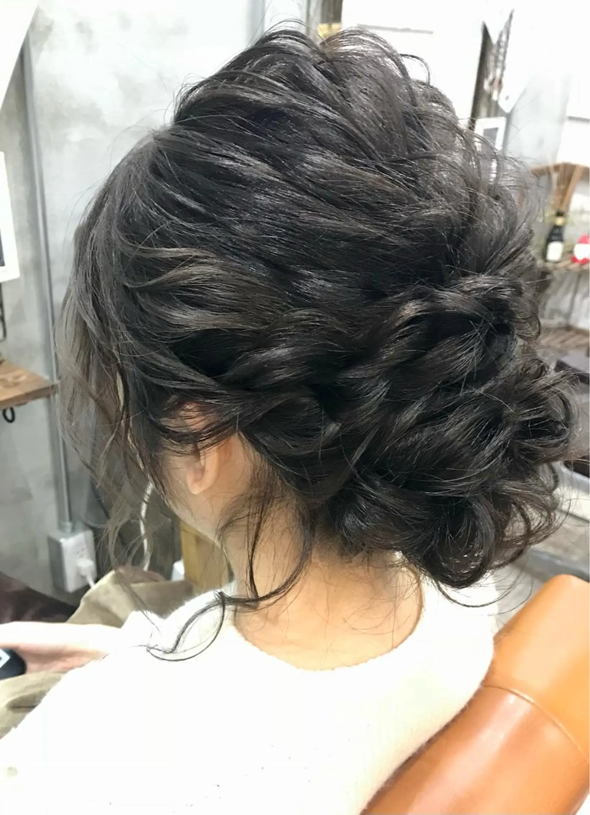 ロング まつパ・ヘアセット ♡Chinami♡のマツエク・マツパデザイン