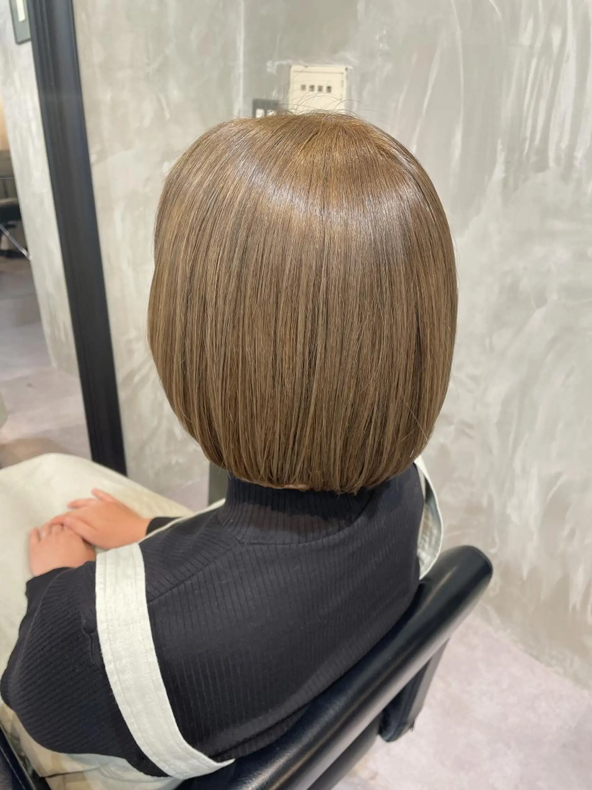 ショート カラー ベージュカラー ヤマモト マイのヘアスタイル