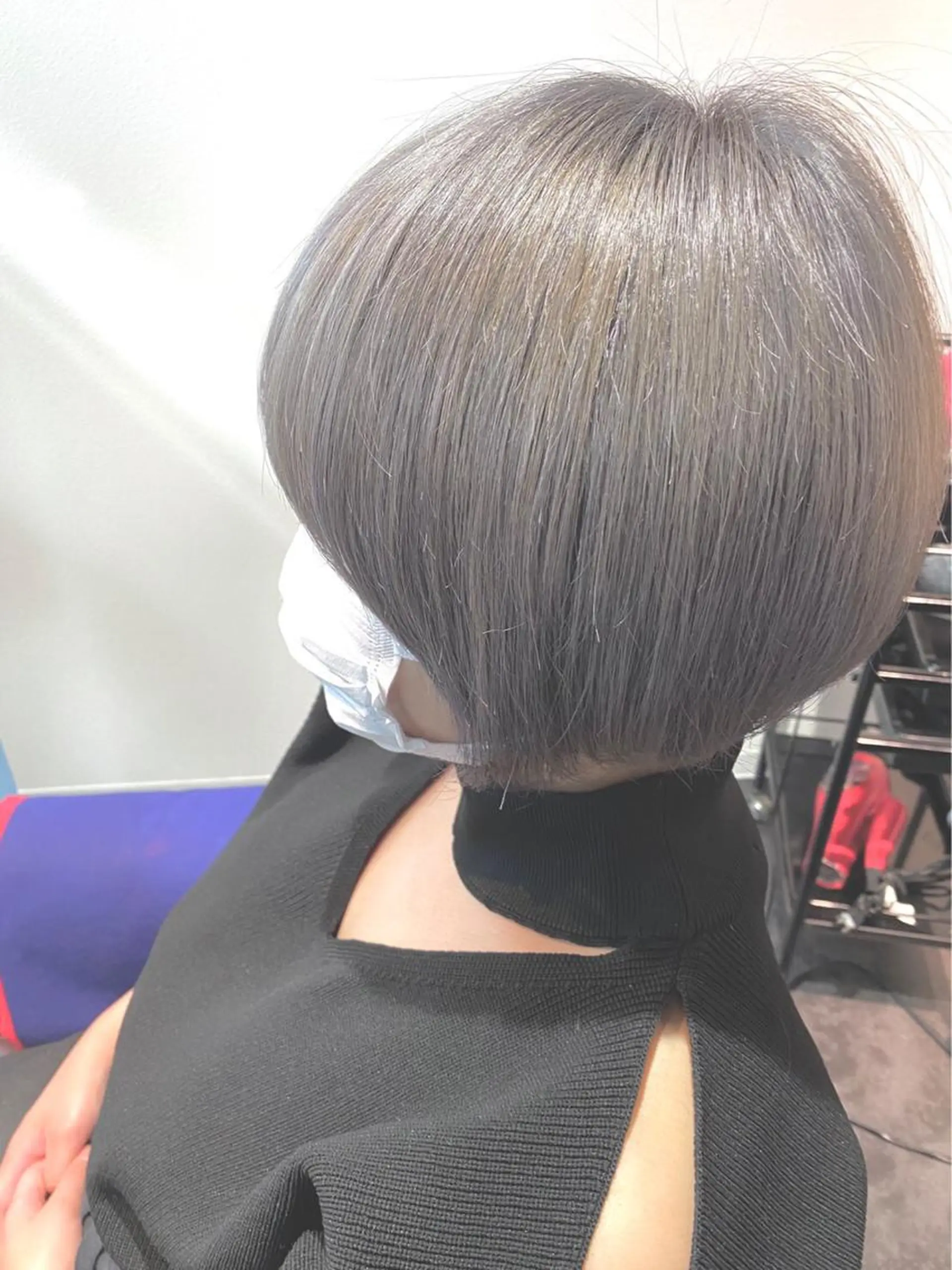 ショート ショートヘア 石村  カットモデル 丁寧なカットブロー✨のヘアスタイル