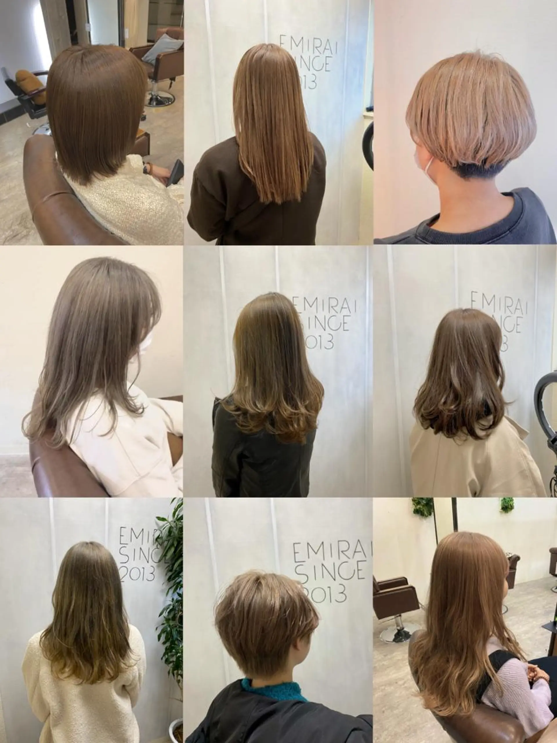 ミディアム カラー ベージュカラー カット ヘアカラー トリートメント 🟢NEGi🟣 🫧髪質改善のヘアスタイル