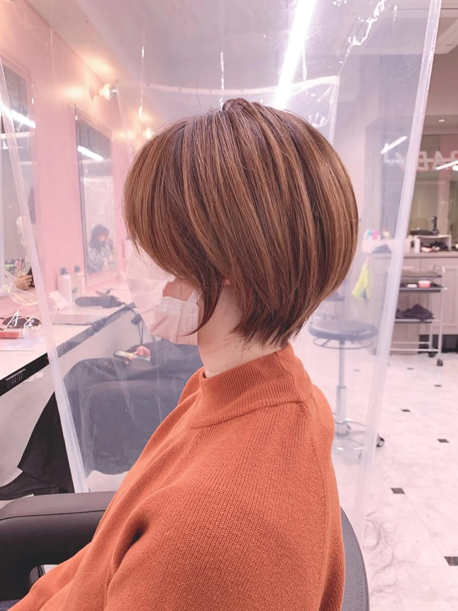 ショート カット ヘアカラー 🇰🇷韓国レイヤー ヒロキ🇰🇷のヘアスタイル