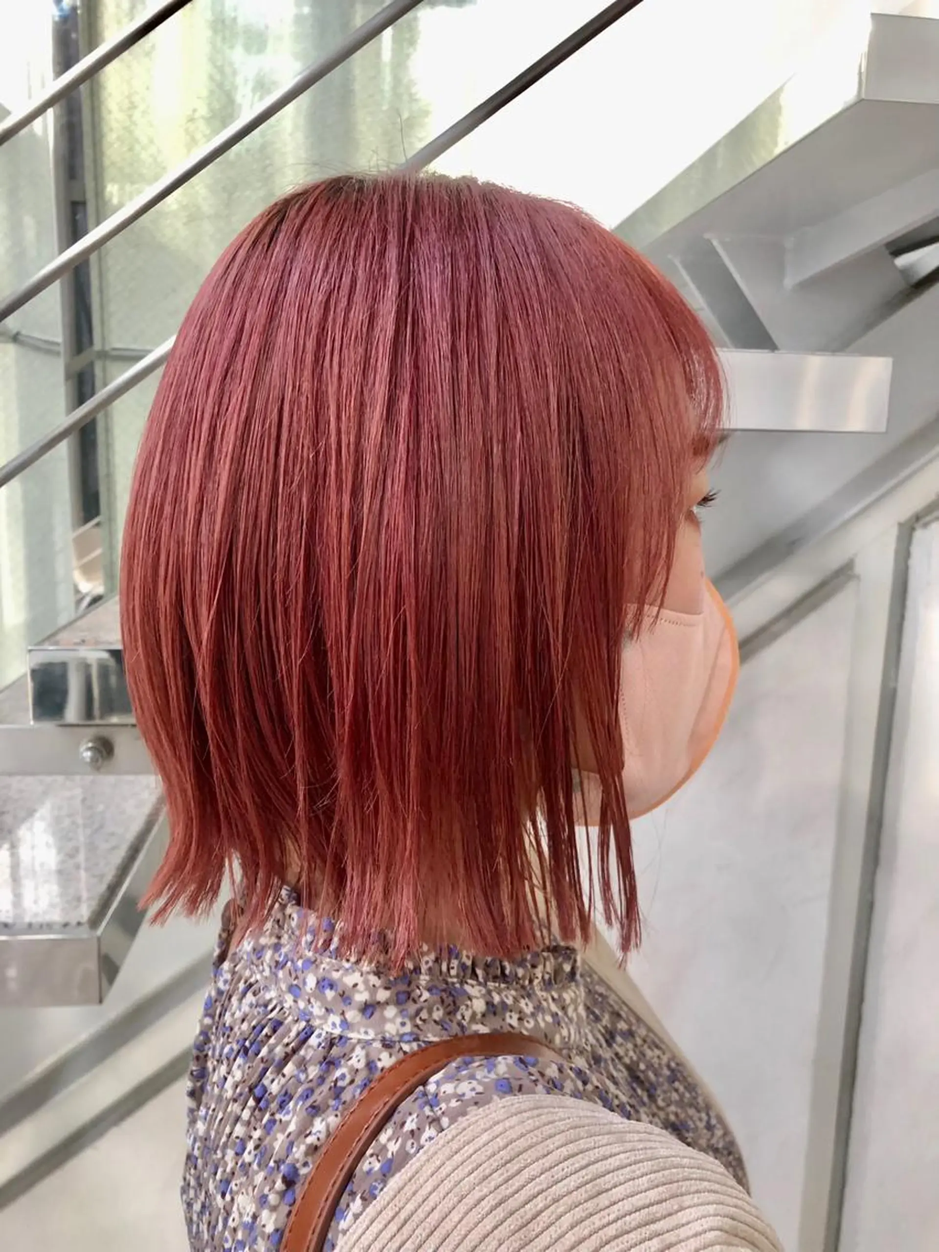 ミディアム 韓国🇰🇷ボブ✂︎ レイヤー✂︎三吉明人のヘアスタイル