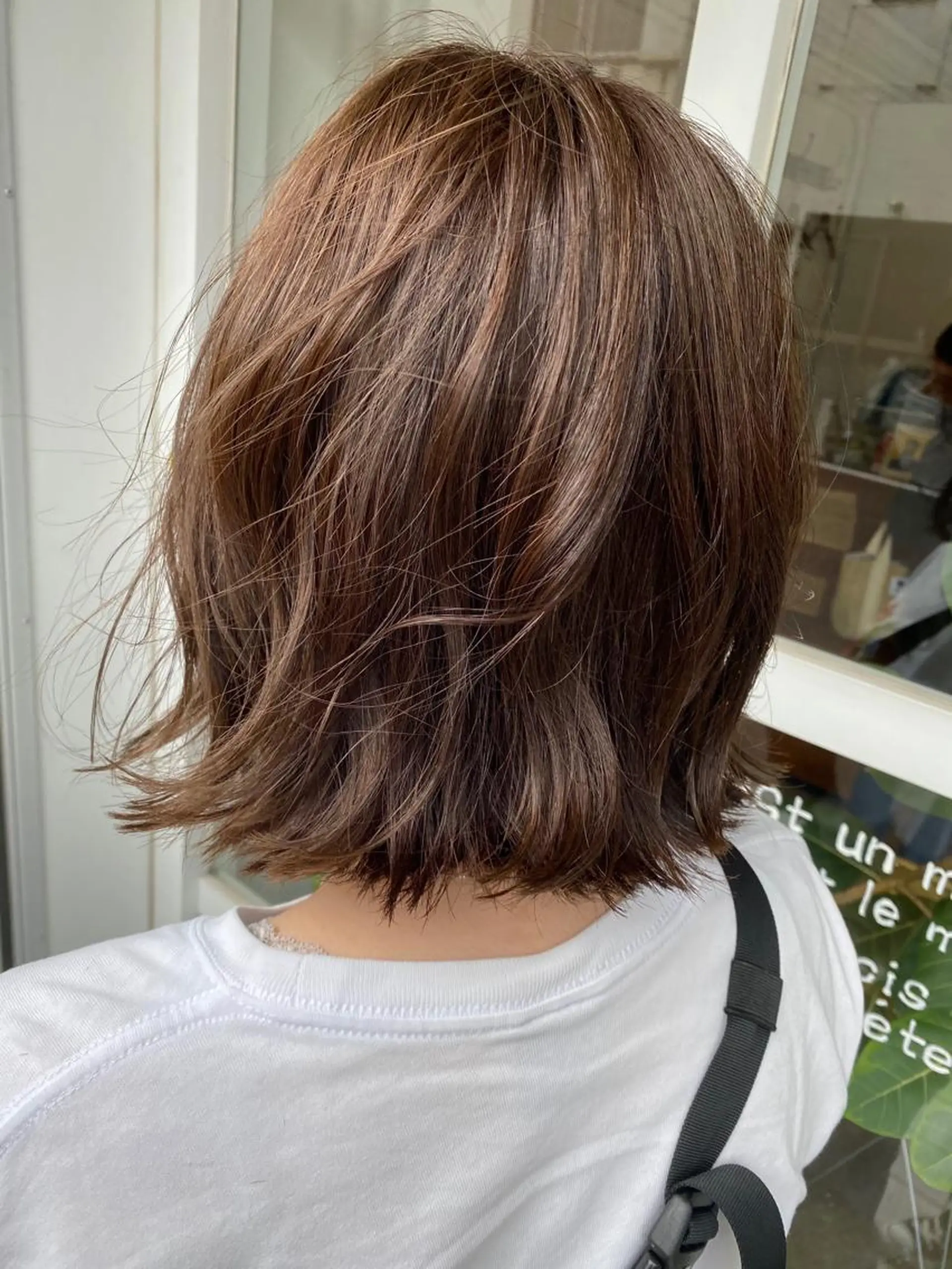 ショート カラー わかばやし ゆうこのヘアスタイル