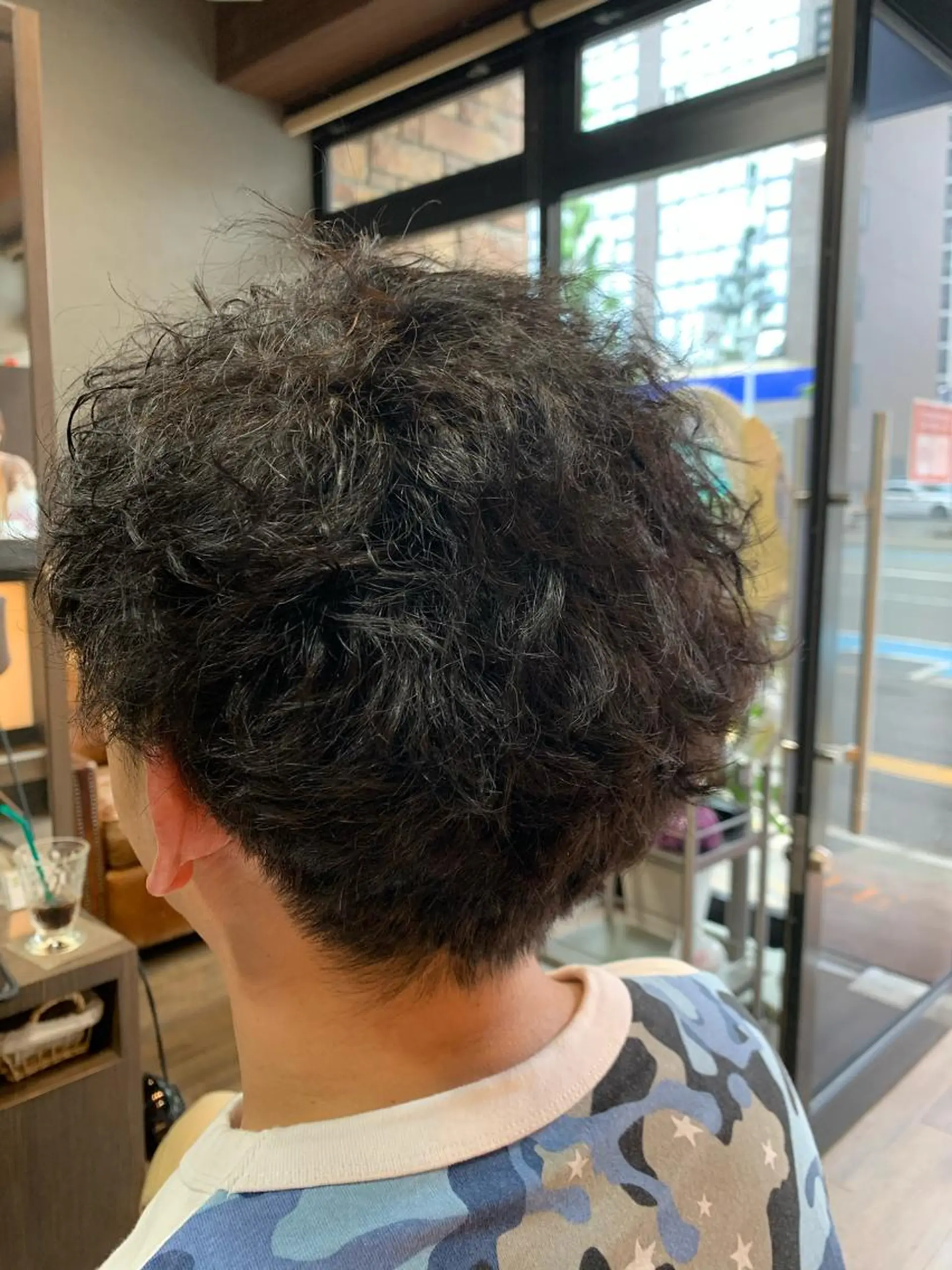 ショート カット パーマ トリートメント Hair  Make  ARTE所属・♣︎Rikitake Yasu ✂︎のヘアスタイル