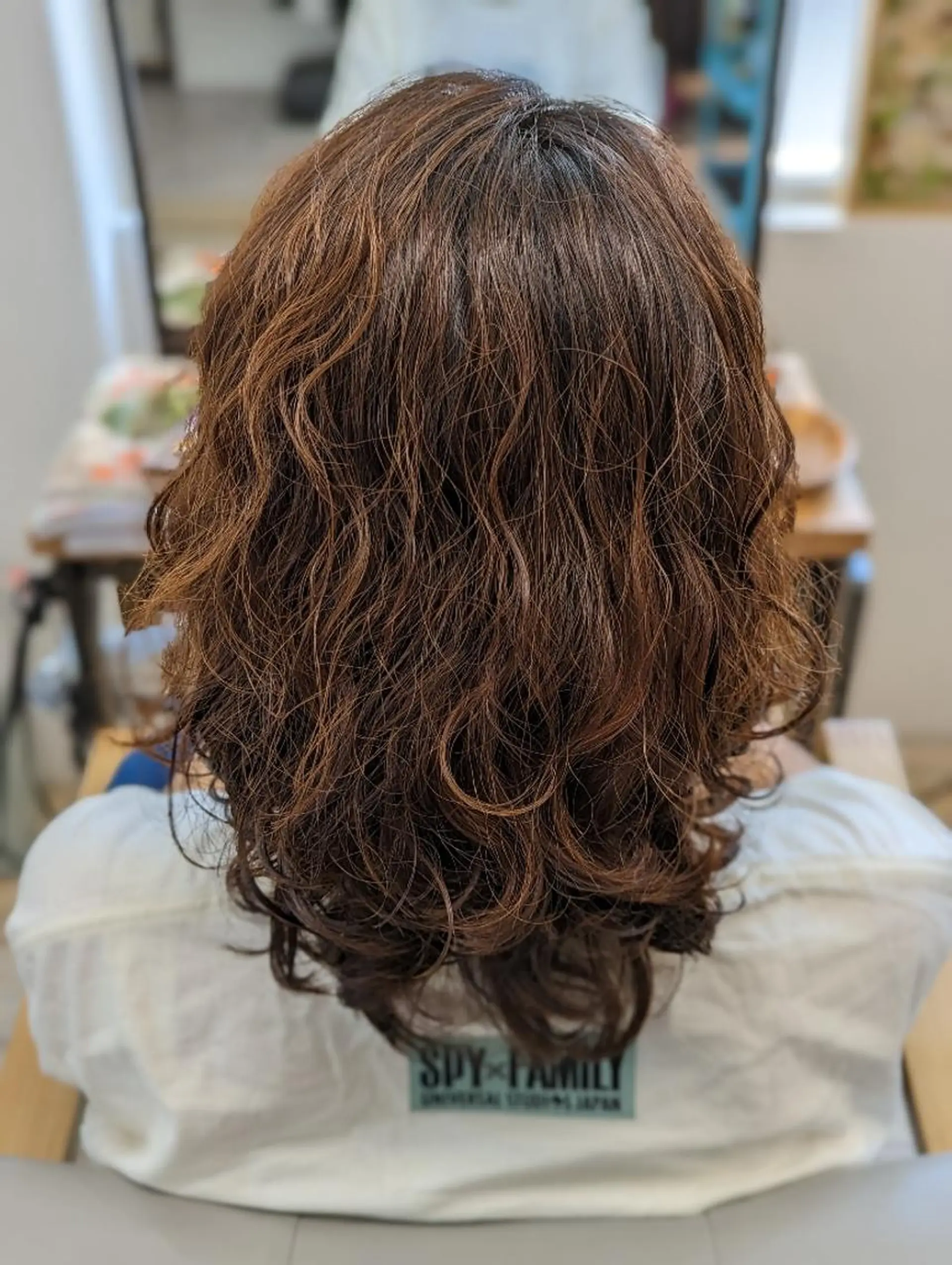 ミディアム パーマ ミディアムパーマ パーマ トリートメント Kokeshi /Rymlhairのヘアスタイル