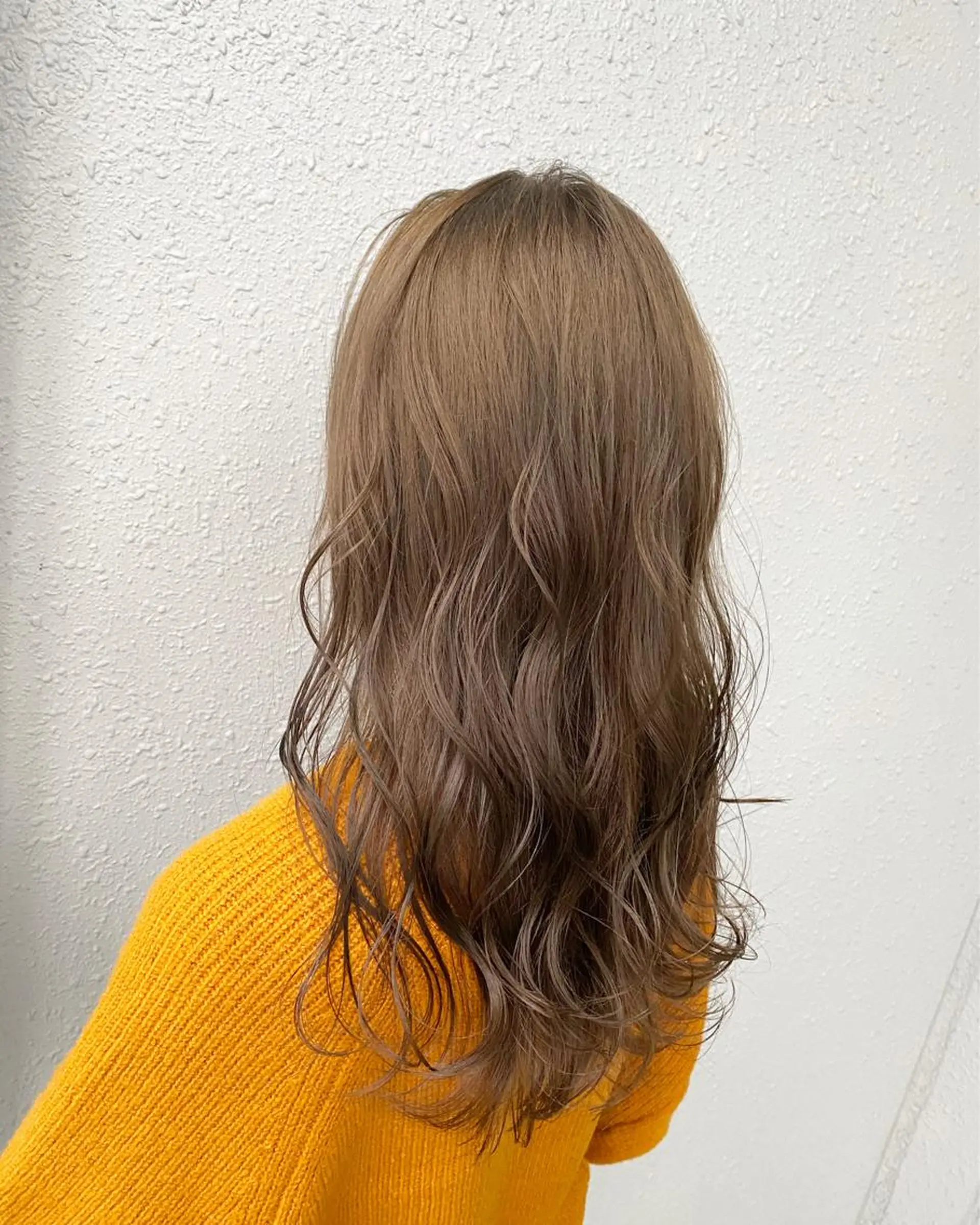 ロング カラー カット ヘアカラー トリートメント 後藤紗英/髪質改善 /オリーブベージュのヘアスタイル