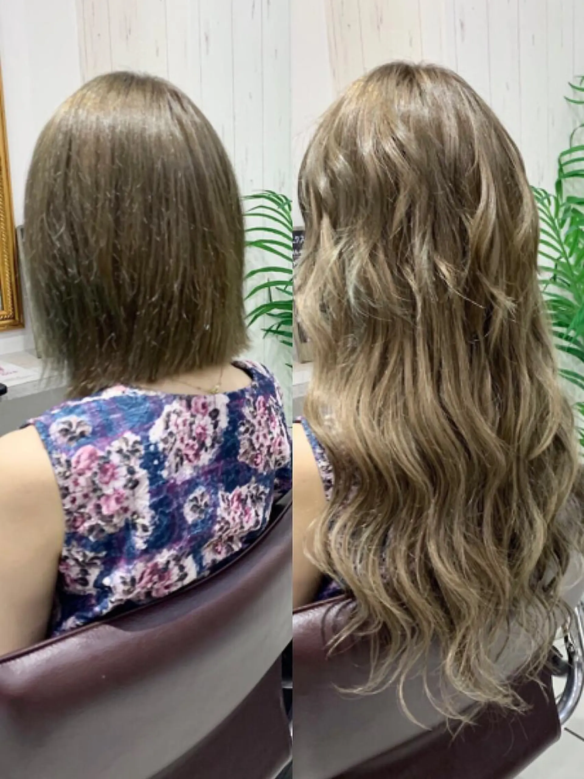 ロング カラー ヘアアレンジ レミーエクステ大阪 Device梅田のヘアスタイル
