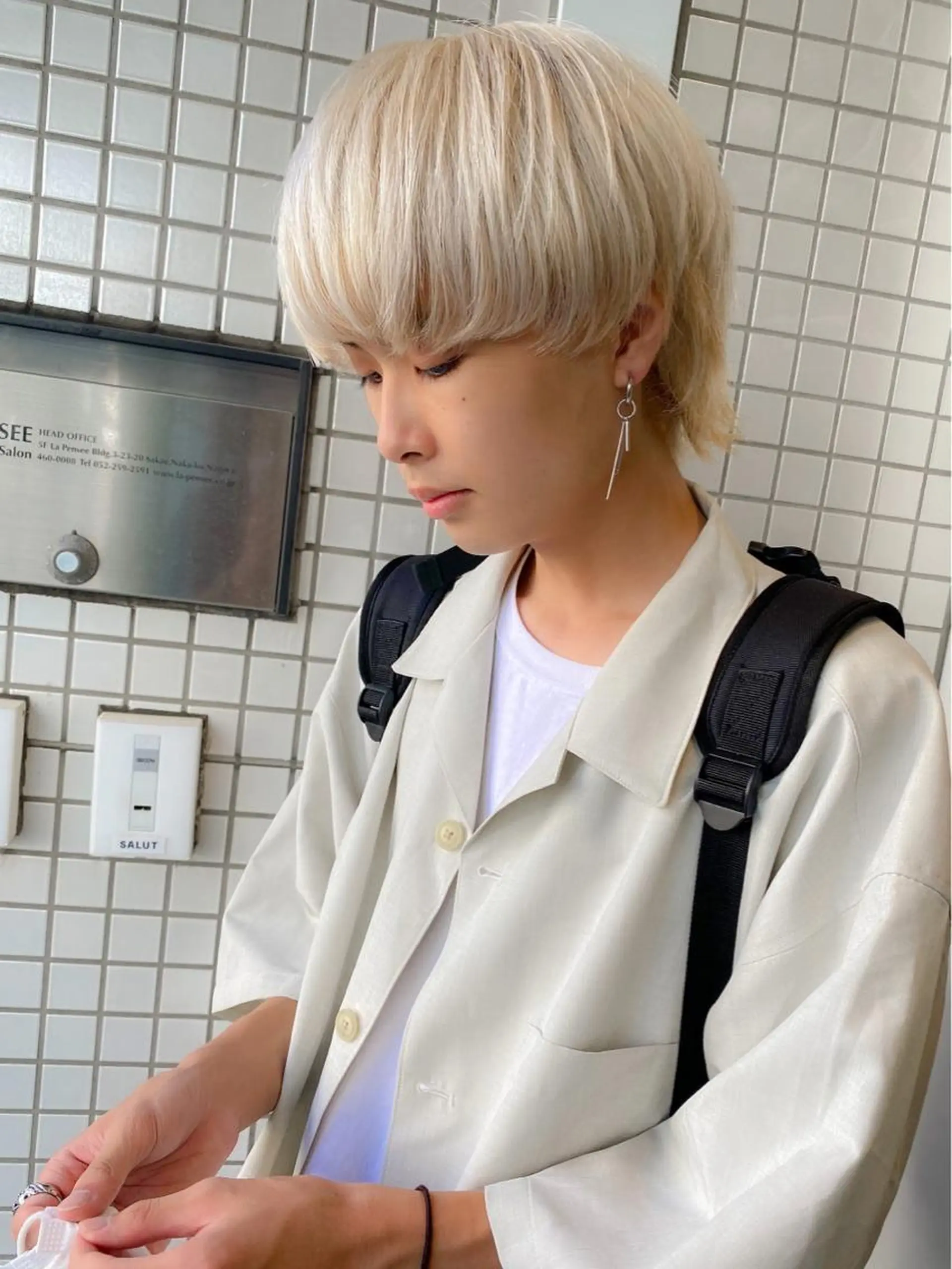 カラー メンズ カット ヘアカラー 栄/矢場町 三井太朗のヘアスタイル