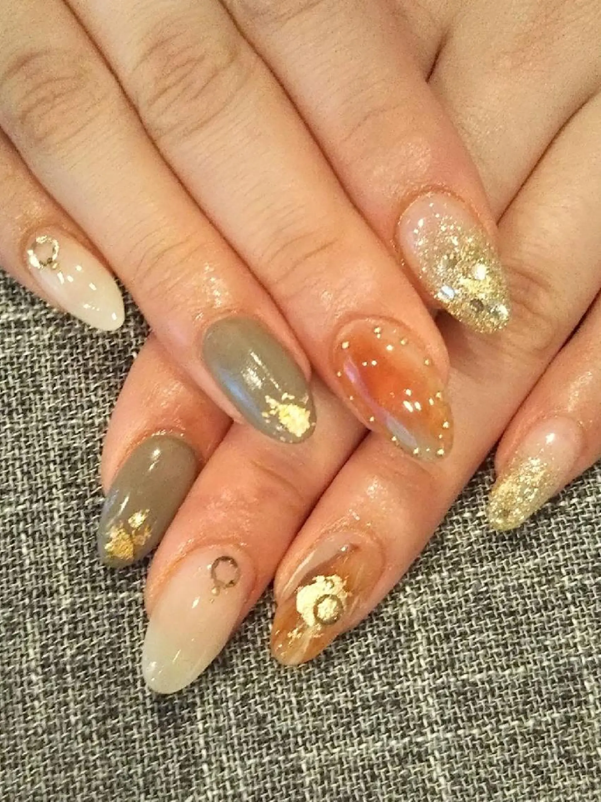 ネイル ニュアンスネイル ハンドネイル private salon mieのネイルデザイン