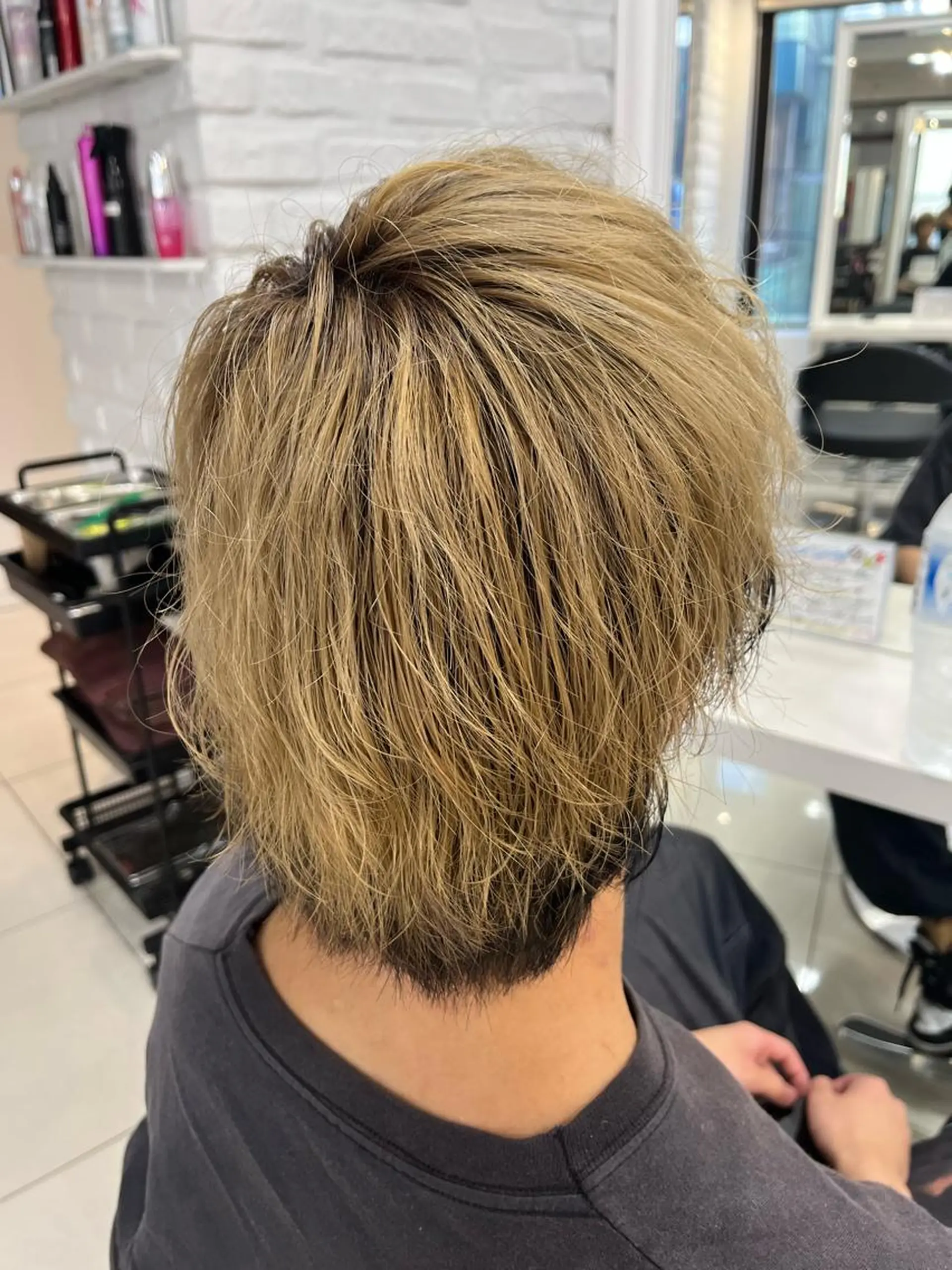 ショート スパイキーショート パーマ🔥ritaのヘアスタイル