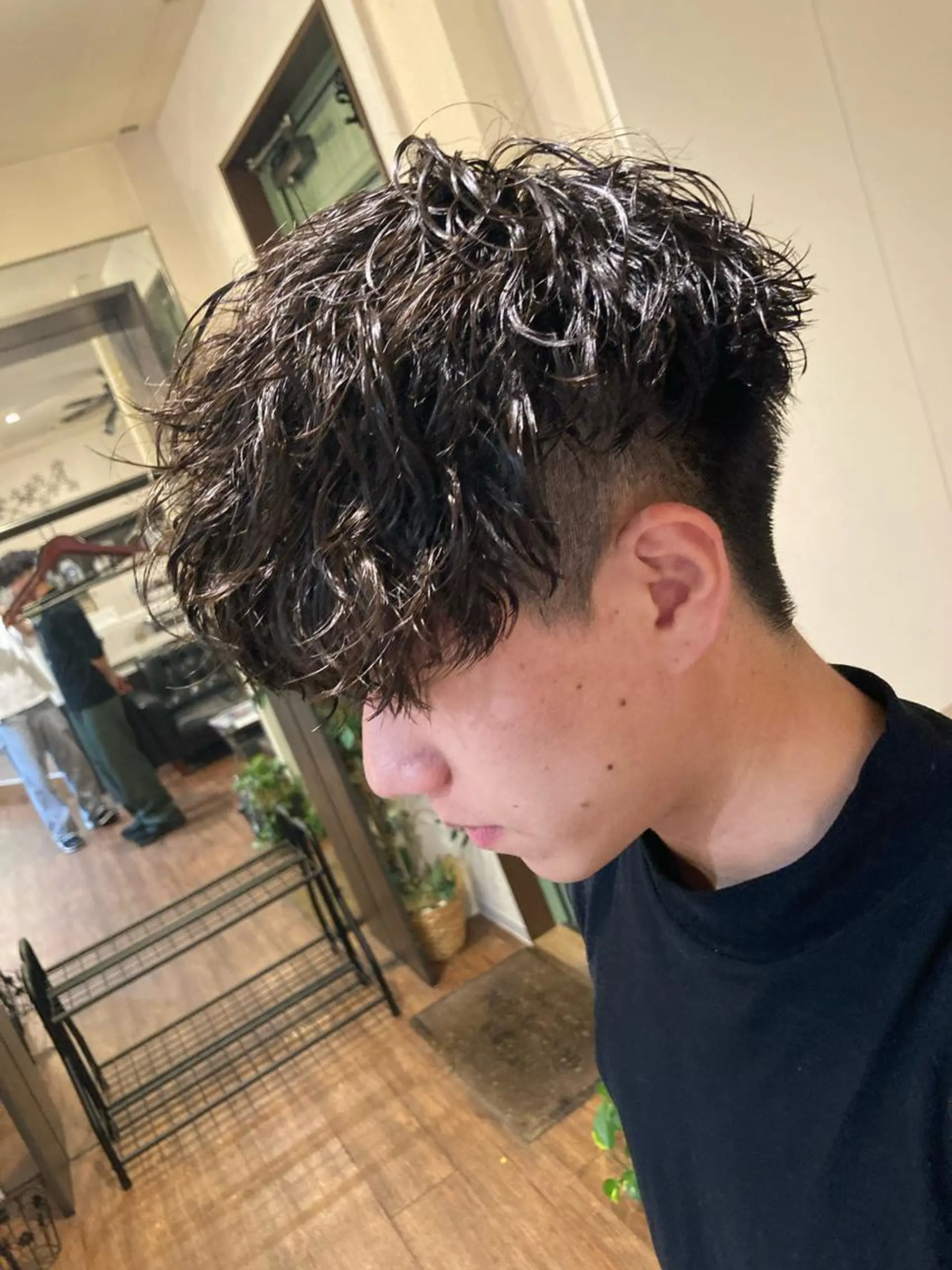 ミディアム パーマ メンズ パーマが得意な【最高 悠斗】のヘアスタイル