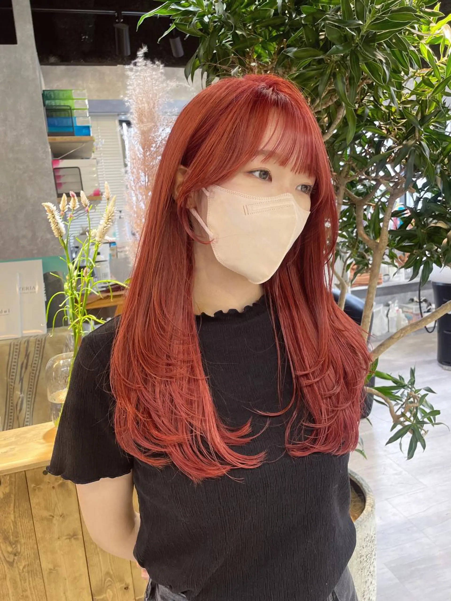 ロング カラー .ico所属・宮城 ほのかのヘアスタイル