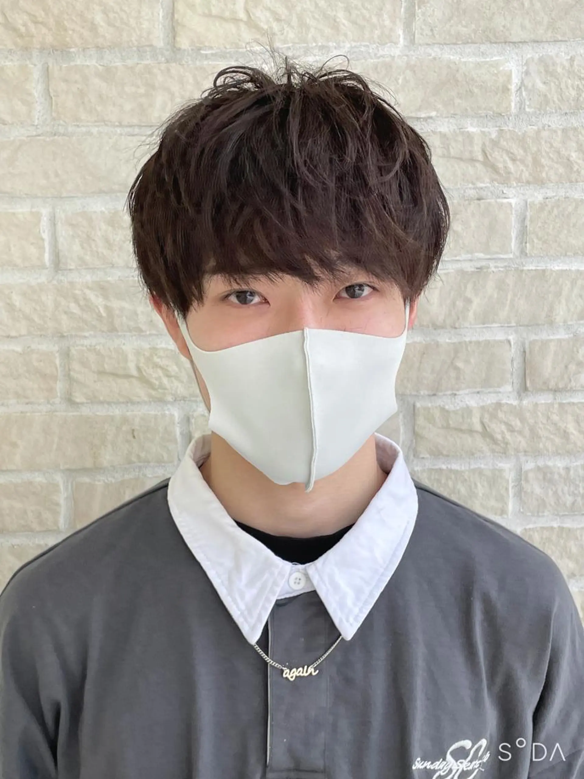 ショート メンズ 🪞髪質改善カラー× レイヤー河村真聖🪞のヘアスタイル