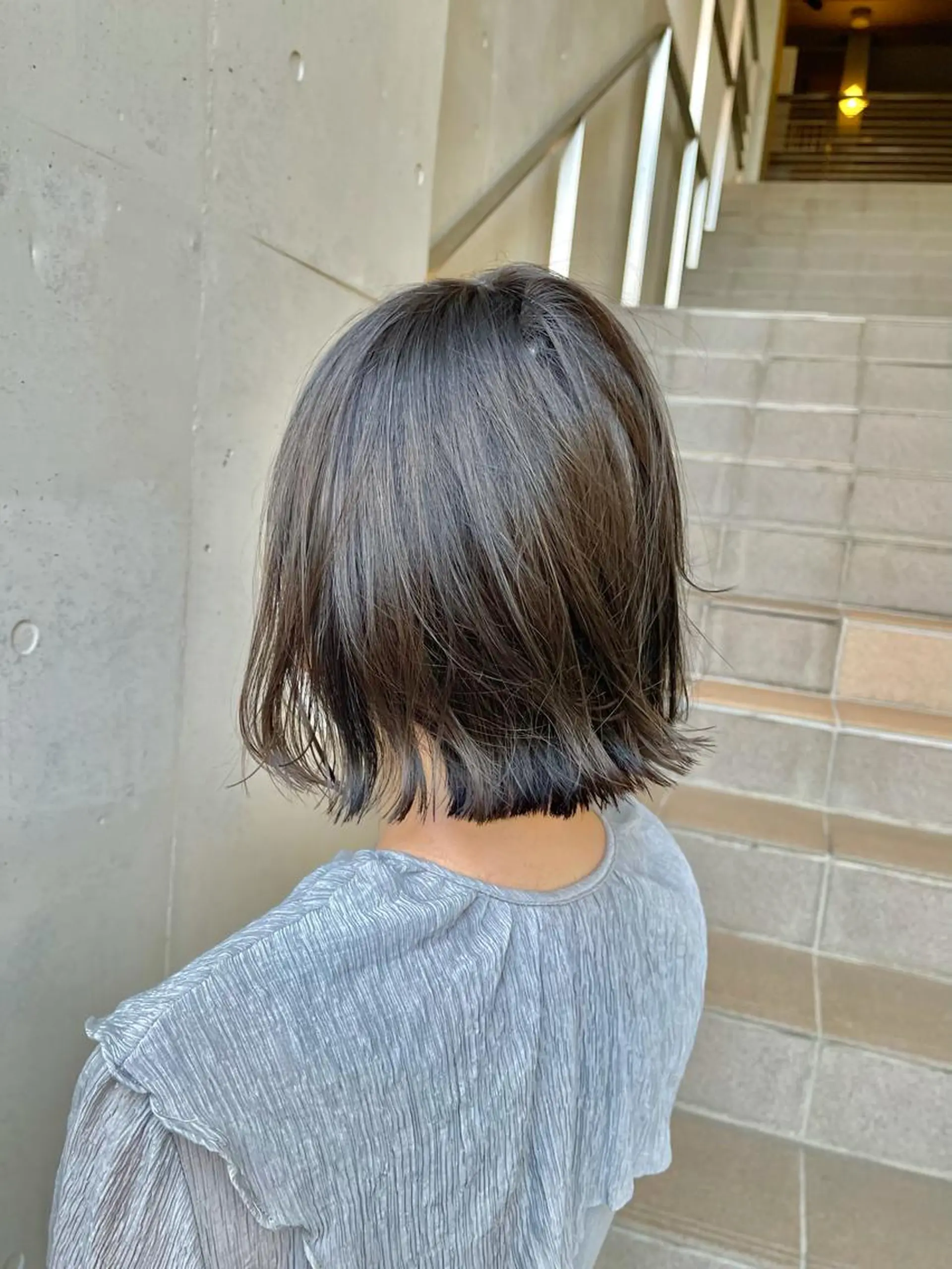 ショート カラー AUBE HAIR sereine　オーブヘアー　セレーヌ所属・💐くびれヘア/艶髪 山根　禎章のヘアスタイル