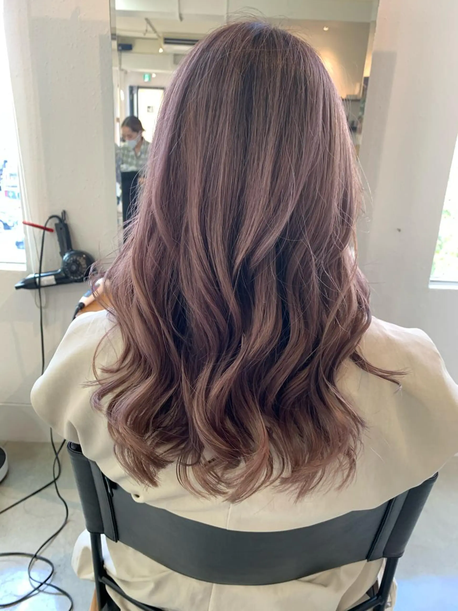 ロング カラー カット ヘアカラー トリートメント 船津武俊 フナツタケトシのヘアスタイル