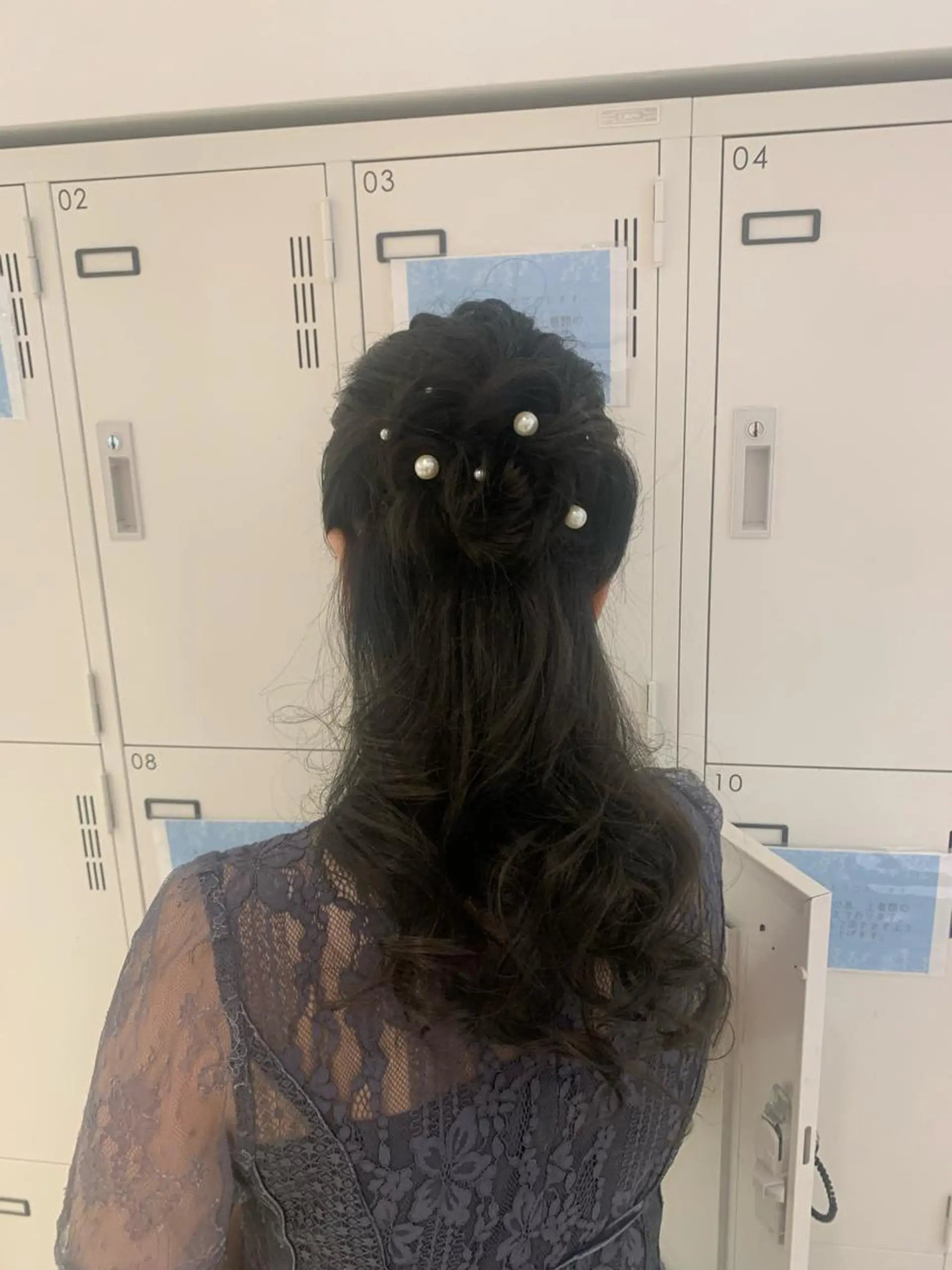 ロング ヘアアレンジ ヘアセット ミドウチ アヤカのヘアスタイル