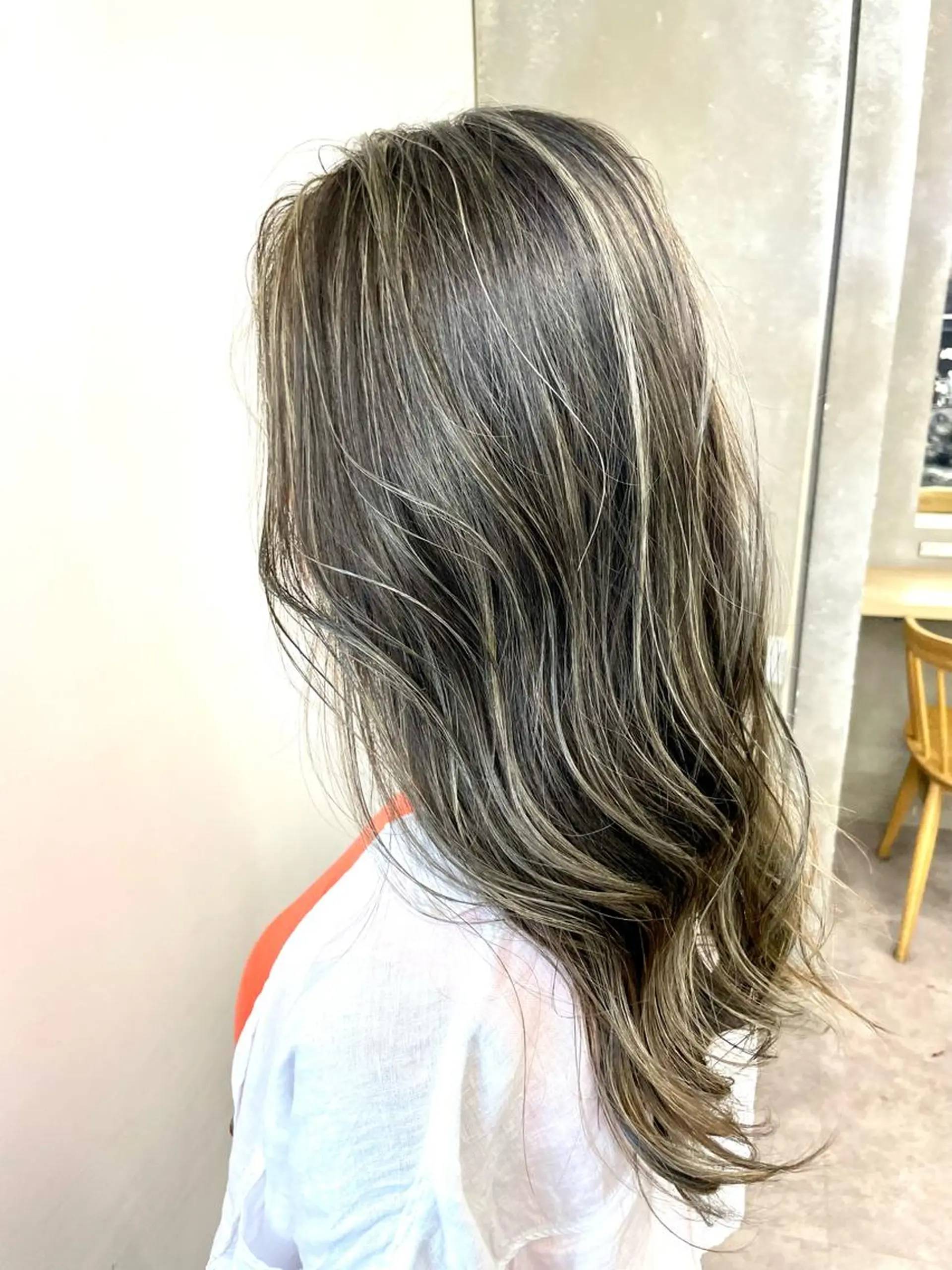 ロング カラー ヘアカラー 色気レイヤー& ショートはお任せ🌟のヘアスタイル