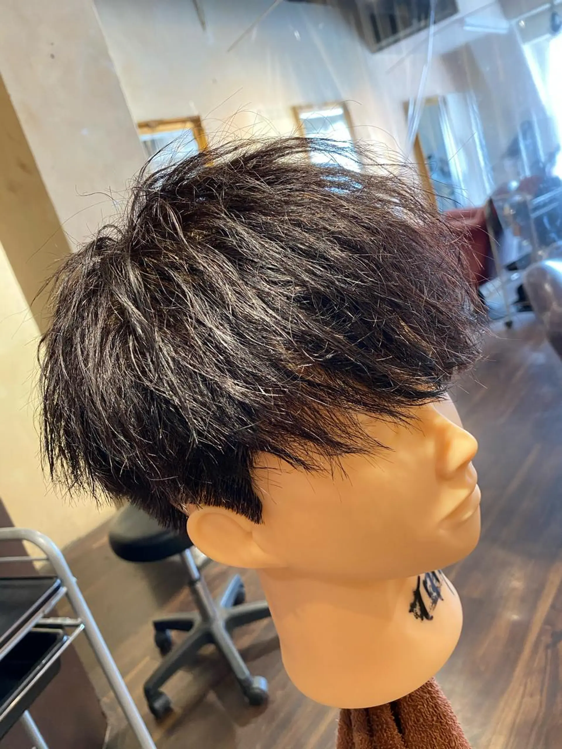 パーマ メンズサロンANDY 御堂筋なんば店所属・大阪メンズヘアのプロ 高橋 直希のヘアスタイル