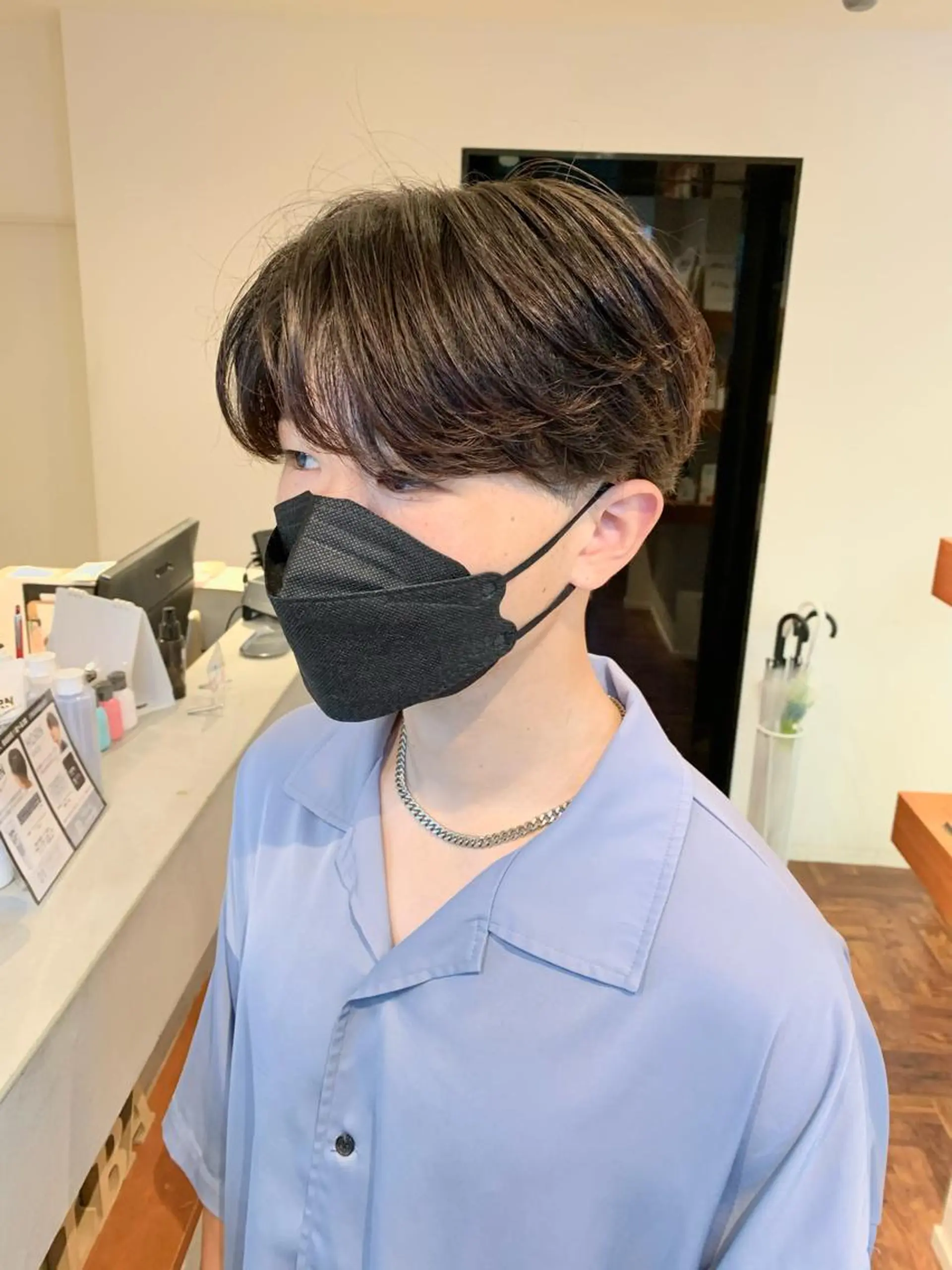 パーマ メンズ カルマパーマ メンズパーマ カット ヘアカラー トリートメント カットが上手い 💇‍♂🌸サク🌸のヘアスタイル