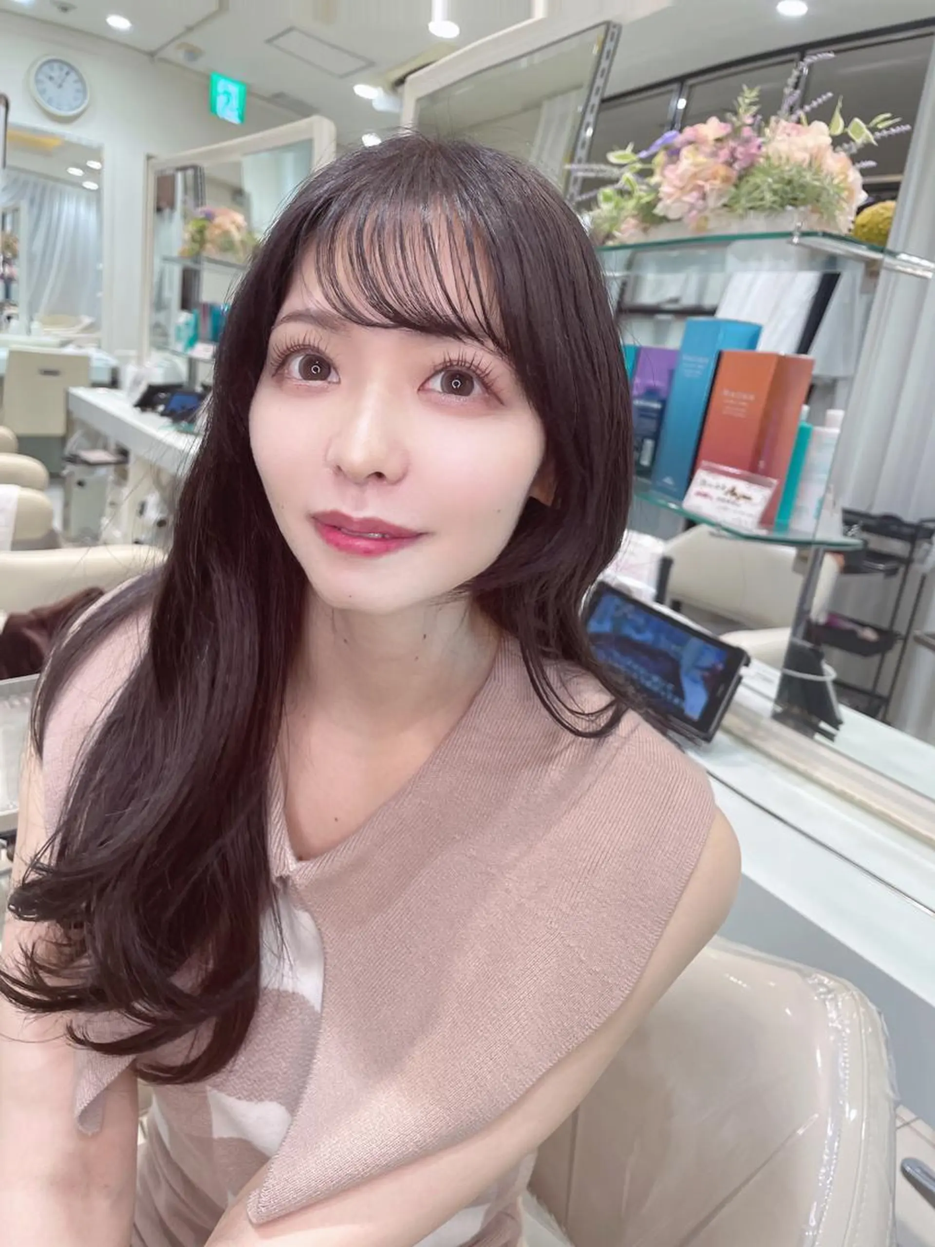 ロング 💗ブリーチなし 垢抜け💗徳井はやとのヘアスタイル