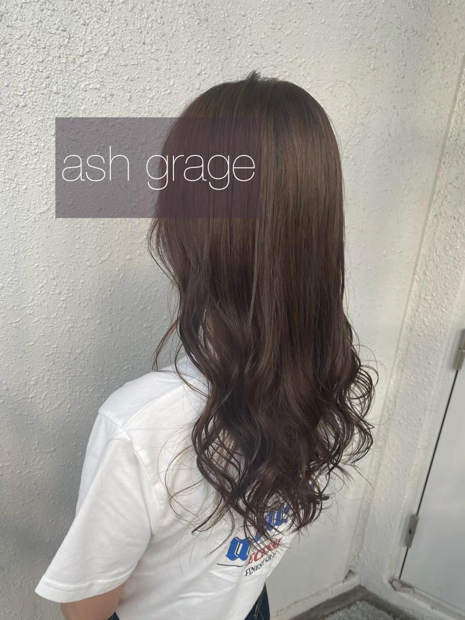 ロング カラー 後藤紗英/髪質改善 /オリーブベージュのヘアスタイル