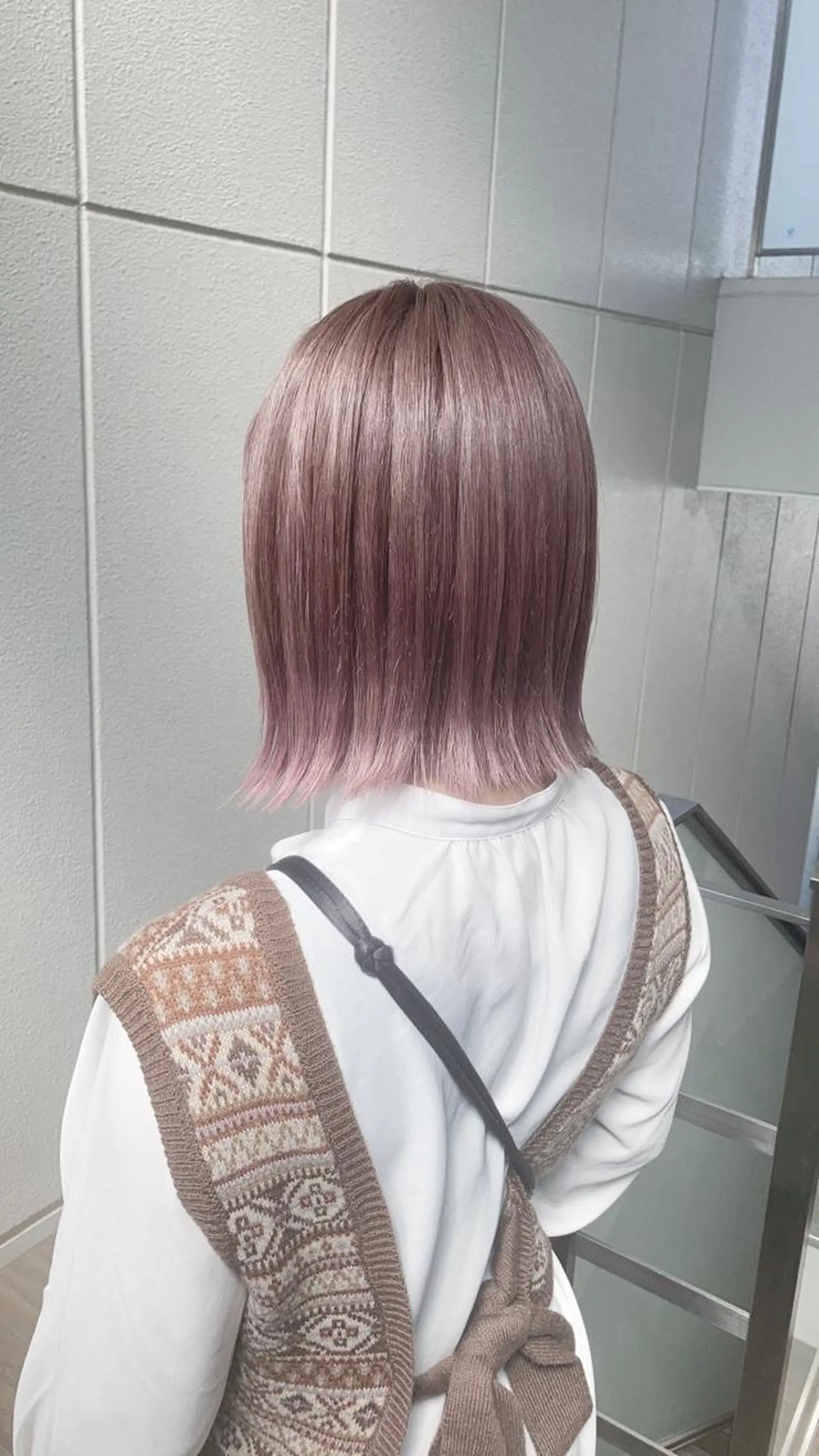 ミディアム カット ヘアカラー 平野 朋未のヘアスタイル