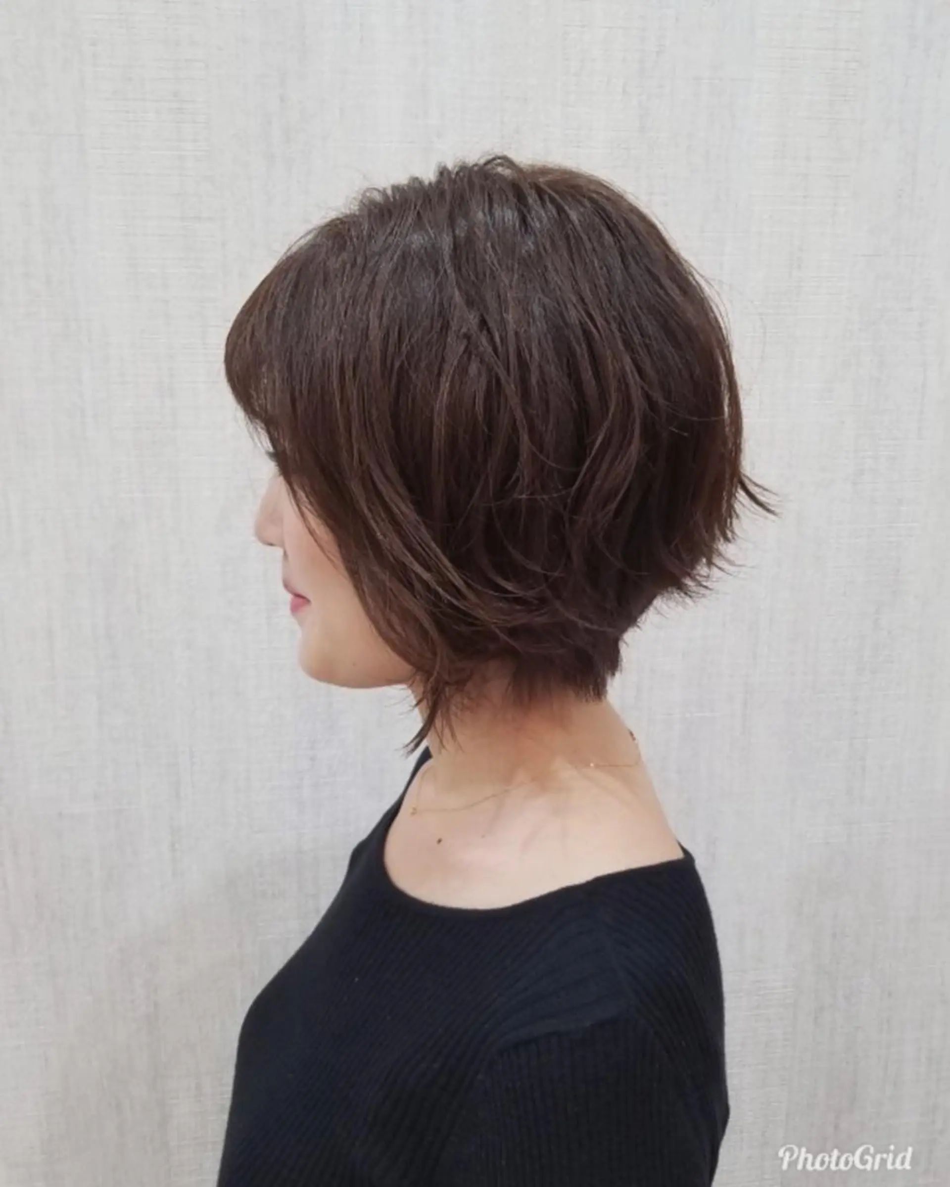 ショート カラー ショートヘア 顔周りレイヤーカット 髪質改善代表西村功平のヘアスタイル