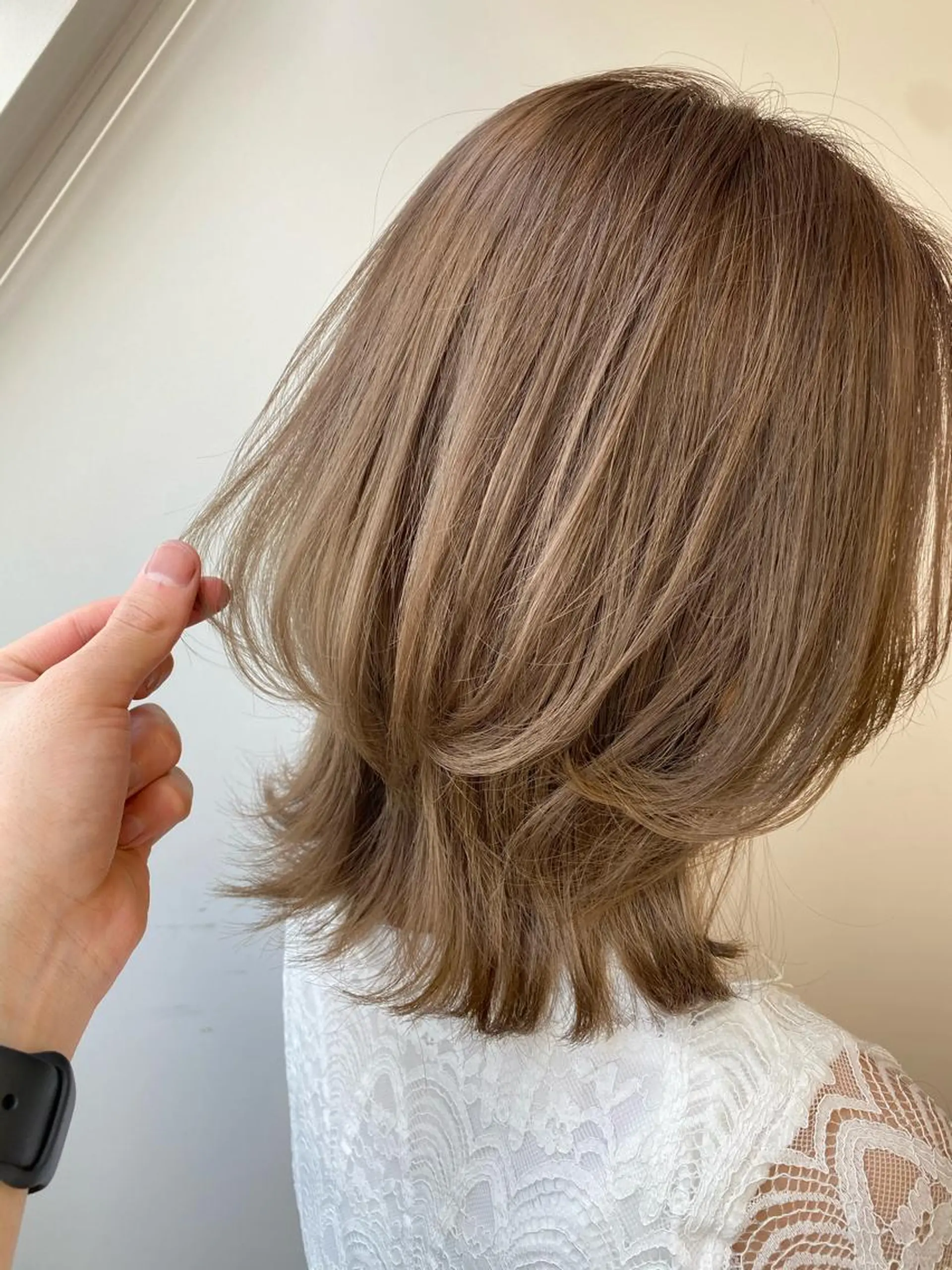 ミディアム カラー ✨大人韓国レイヤー ✨吉原 潤✨のヘアスタイル