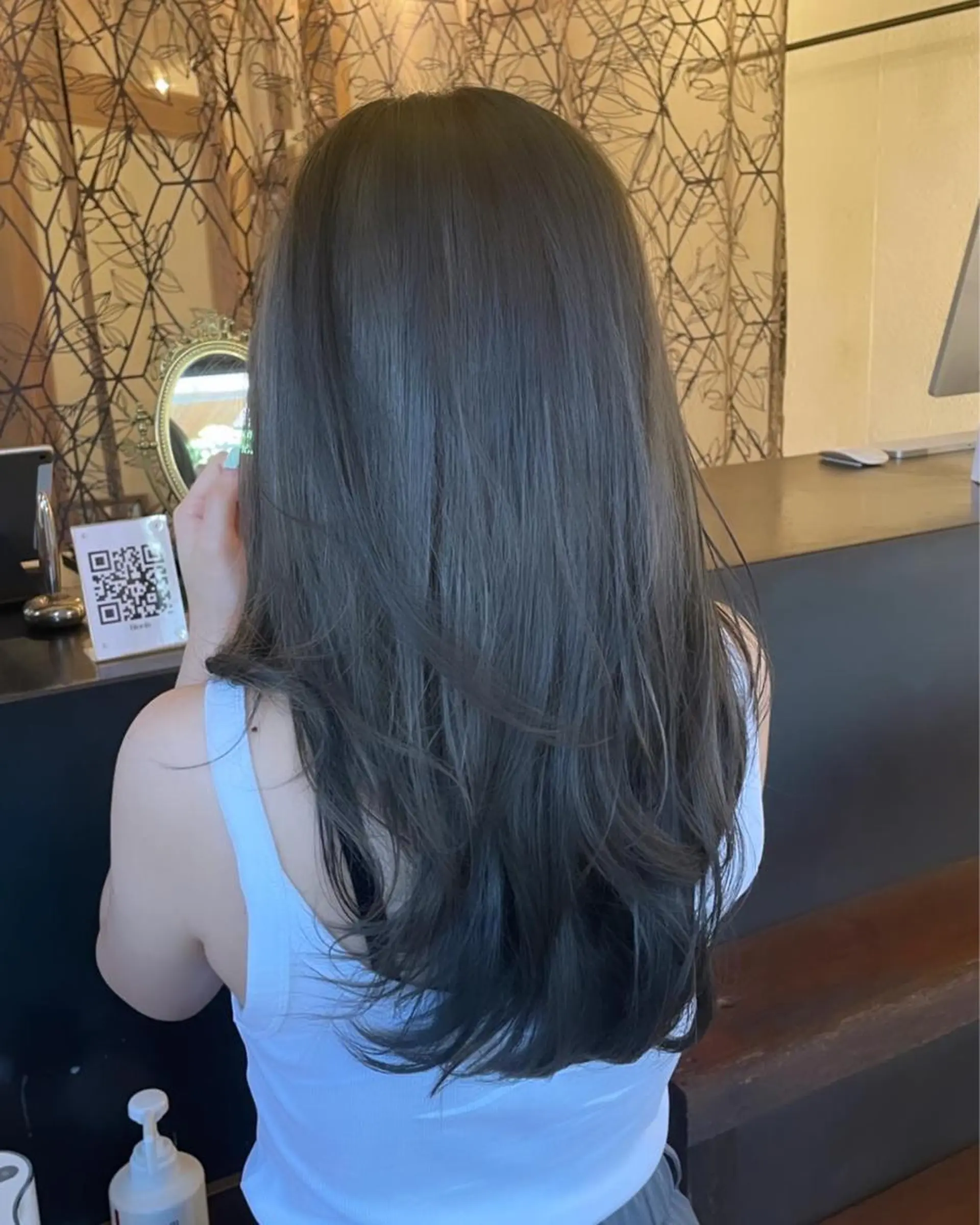 ロング カット 人気のレイヤーカット TAROのヘアスタイル