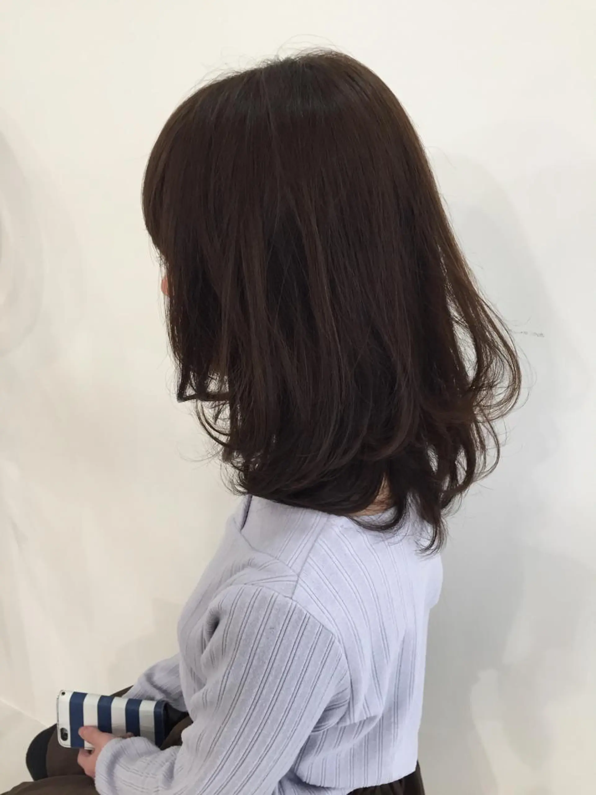 ミディアム パーマ ミディアムパーマ [amu]kaho /メンズカット🧃のヘアスタイル