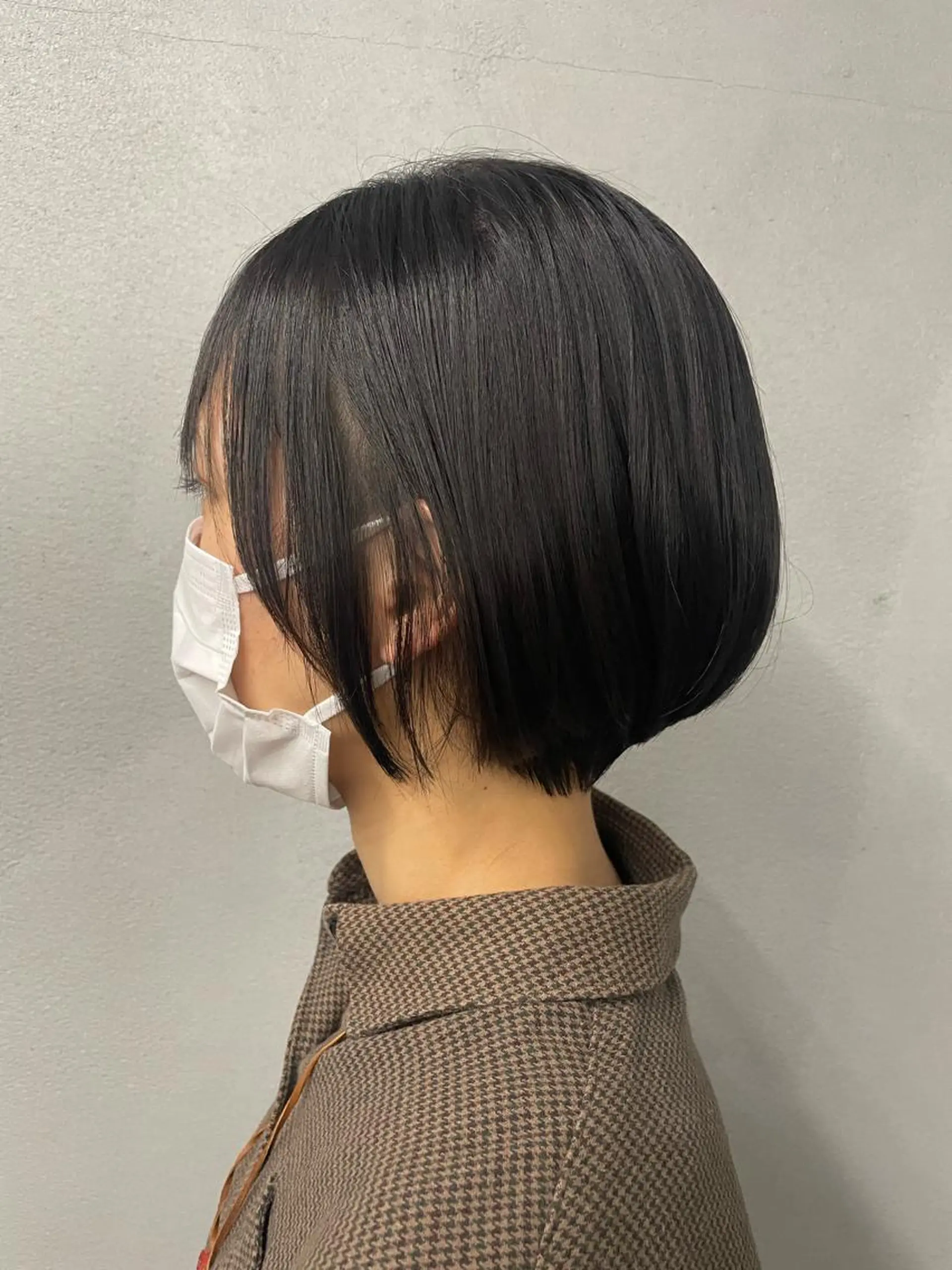 ショート 顔周りカット ショートヘア カット 縮毛矯正 トリートメント #tag  田島 純奈のヘアスタイル
