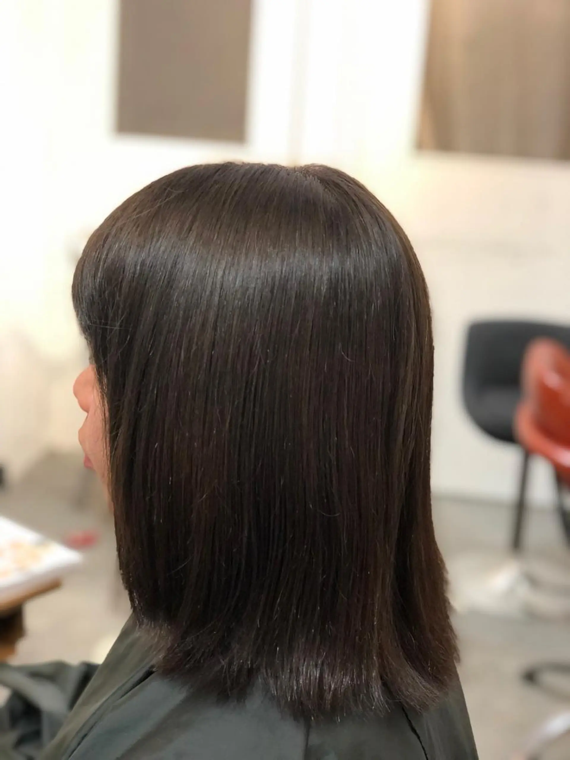 ミディアム カラー 髪質改善　ナカゾノ タケシのヘアスタイル