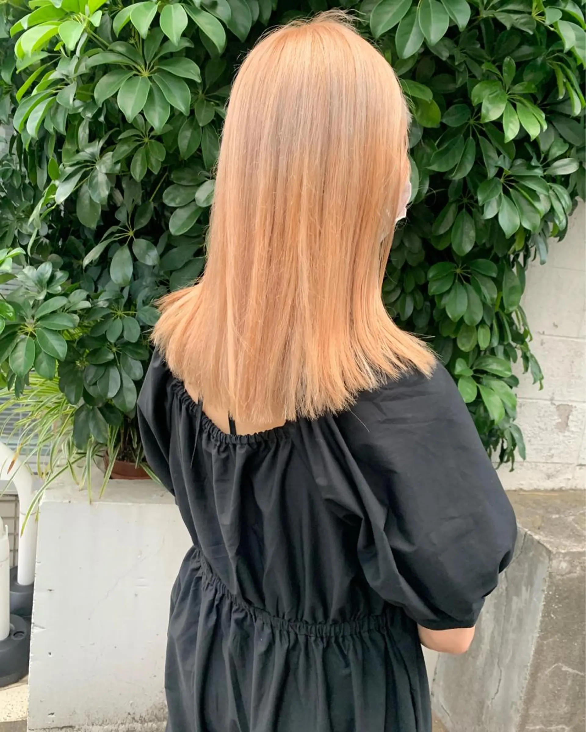 ミディアム カラー ブロンド カット ヘアカラー トリートメント 髪質改善/レイヤー カット🍌ユウシのヘアスタイル