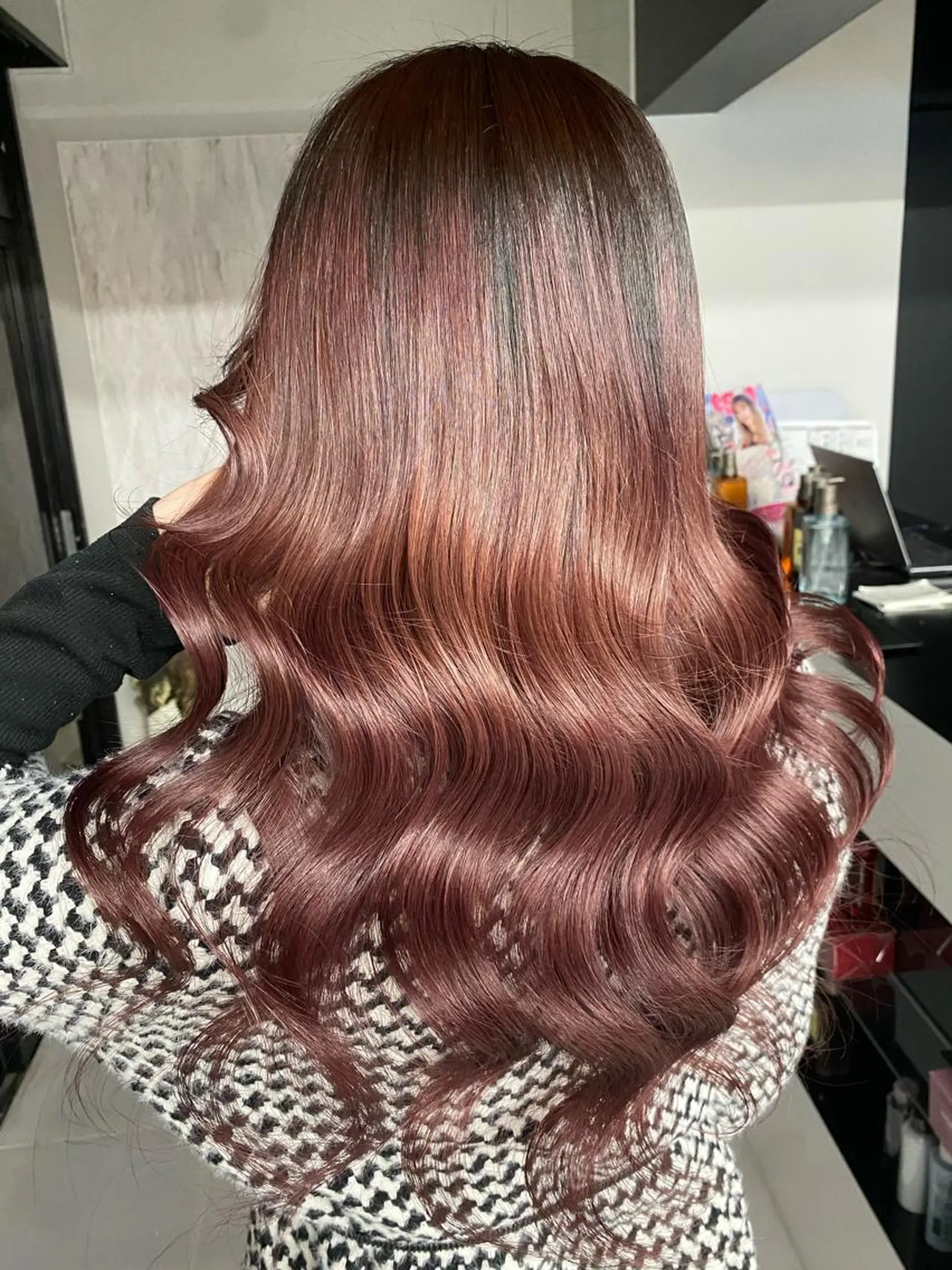 カラー ヘアカラー トリートメント Lapis大宮所属・Lapis 莉穂のヘアスタイル