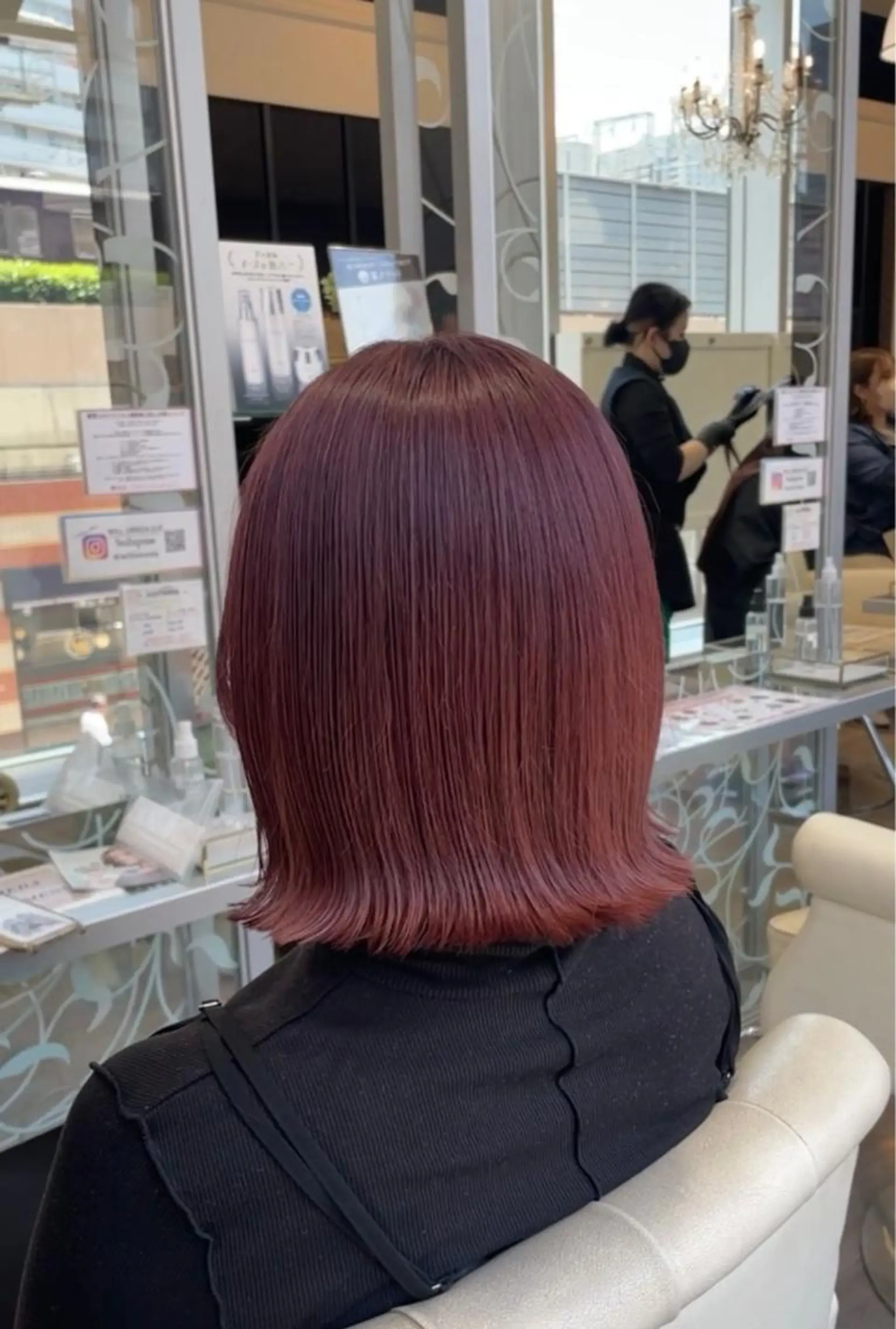 ミディアム カット ヘアカラー トリートメント ✨トレンド特化美容師 WILL上村　拳吾のヘアスタイル