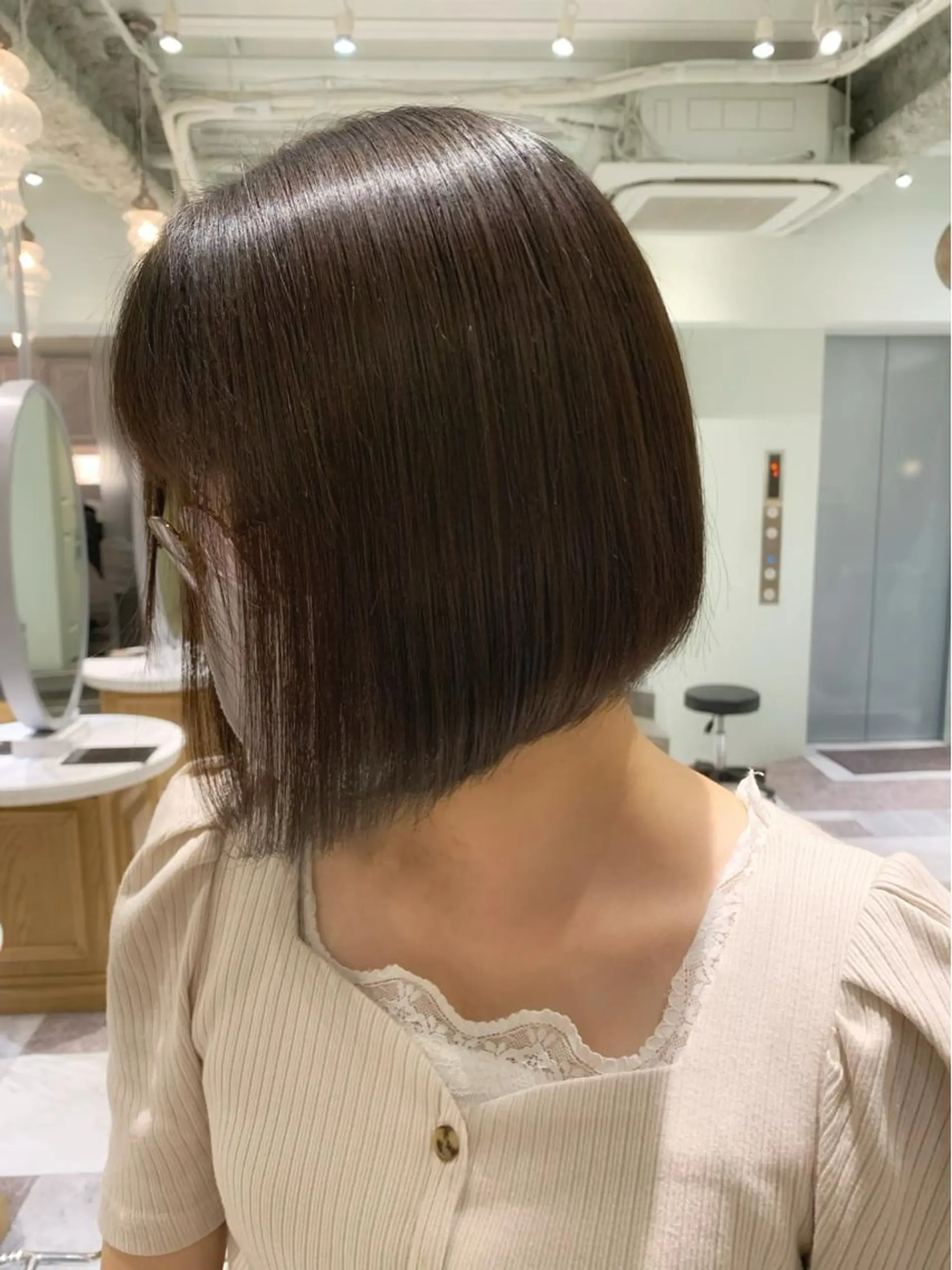 ショート カット ヘアカラー トリートメント レイヤーカット/ 顔周り 五島巨幹のヘアスタイル