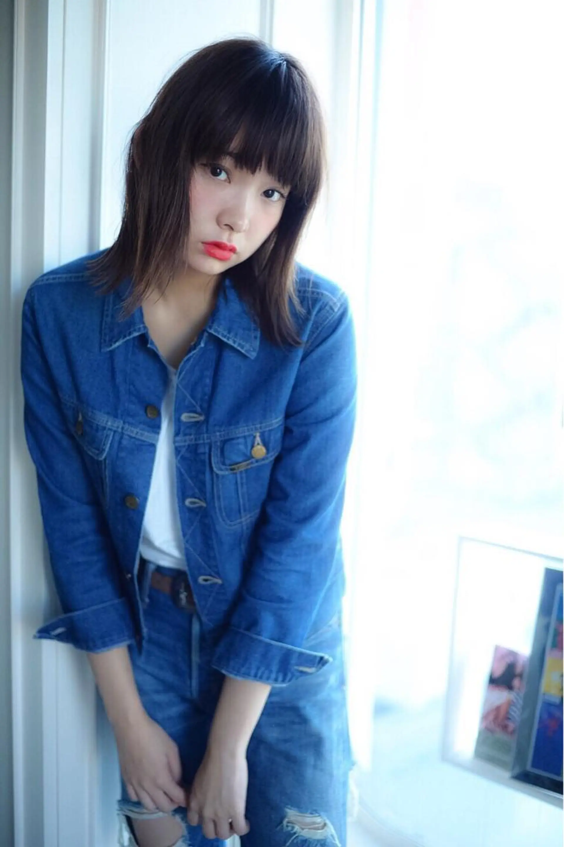 ショート ミディアム セミロング ロング カラー パーマ ヘアアレンジ 切りっぱなしボブ ボブ 外ハネヘア Lien🌿Top Stylist沖田のヘアスタイル