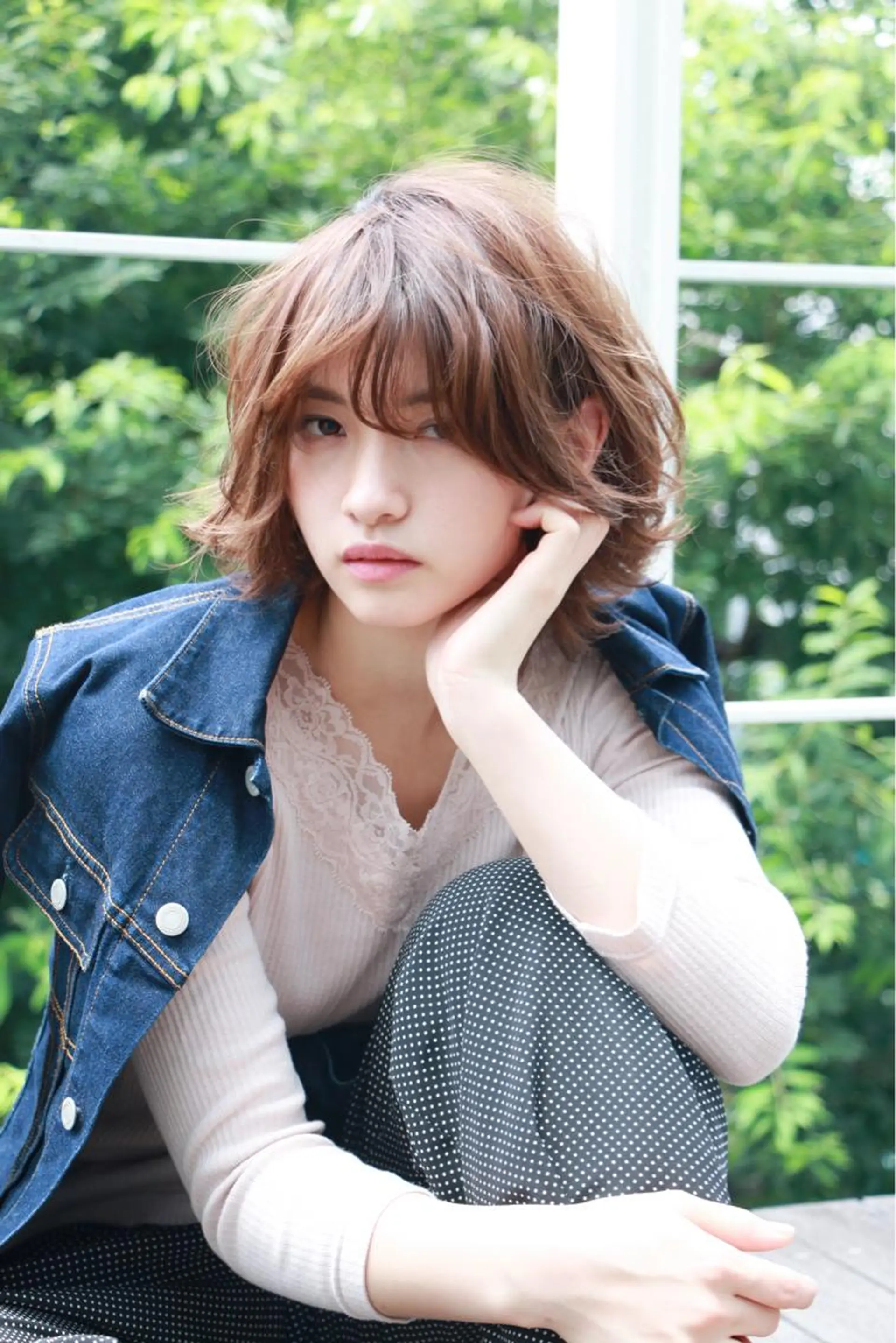 ショート カラー パーマ ショートヘア ウルフカット ✂️似合わせの魔術師 石田一樹✂️のヘアスタイル