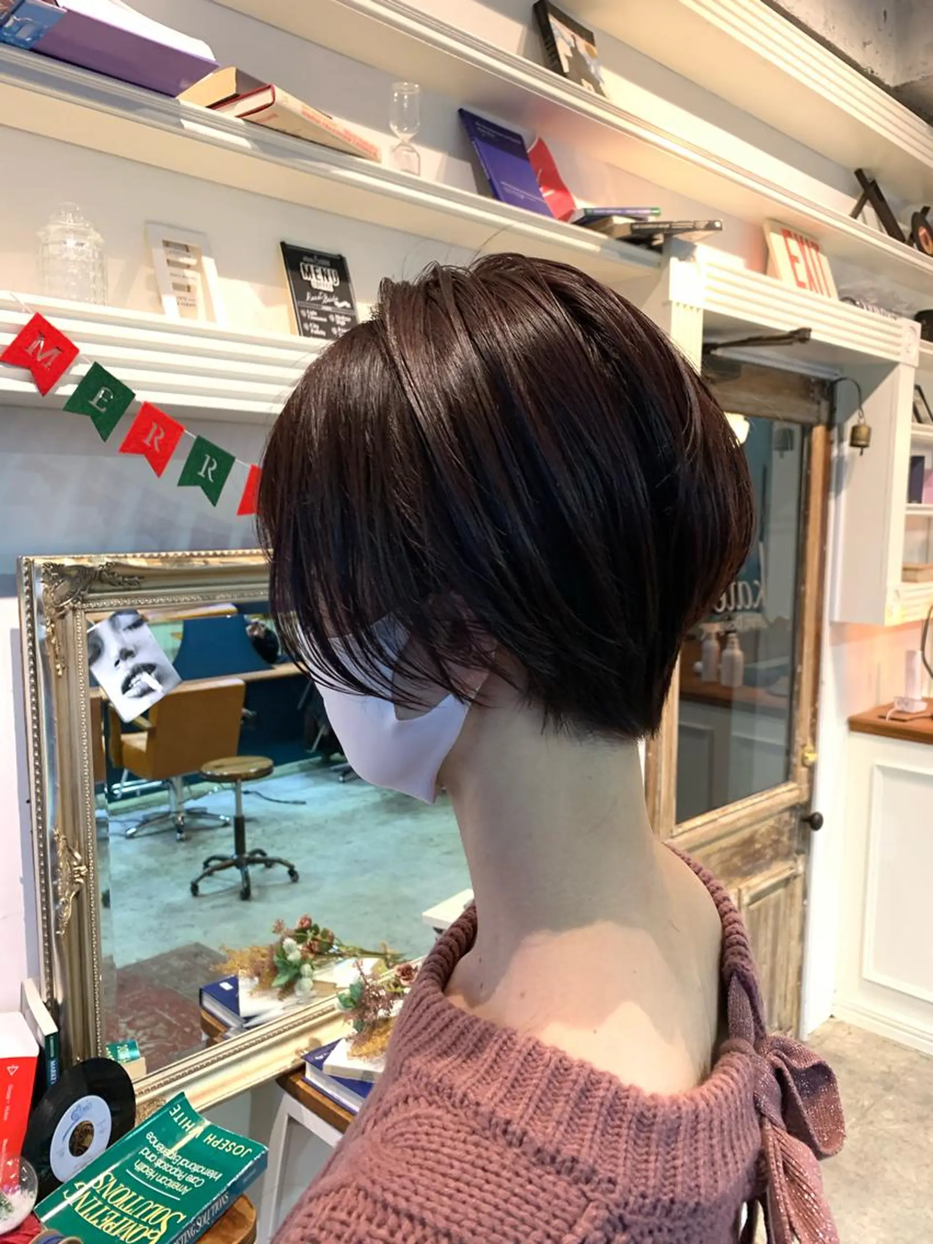 ショート くびれヘア ショートヘア カット ヘアカラー トリートメント ヘッドスパ ヘアセット 大宮/山口 竣也のヘアスタイル