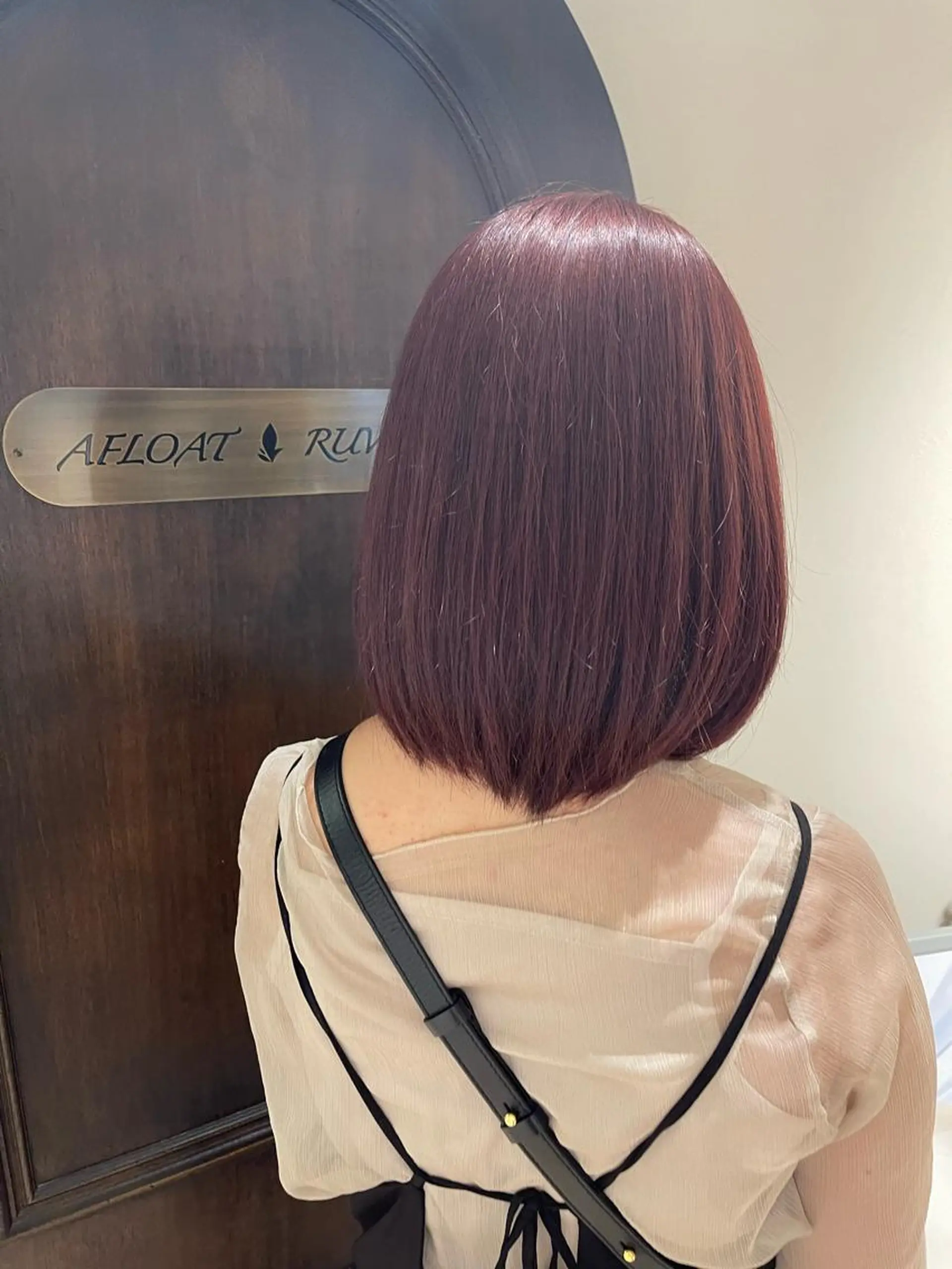 ミディアム レイヤー/艶カラー 韓国/石戸谷海斗のヘアスタイル