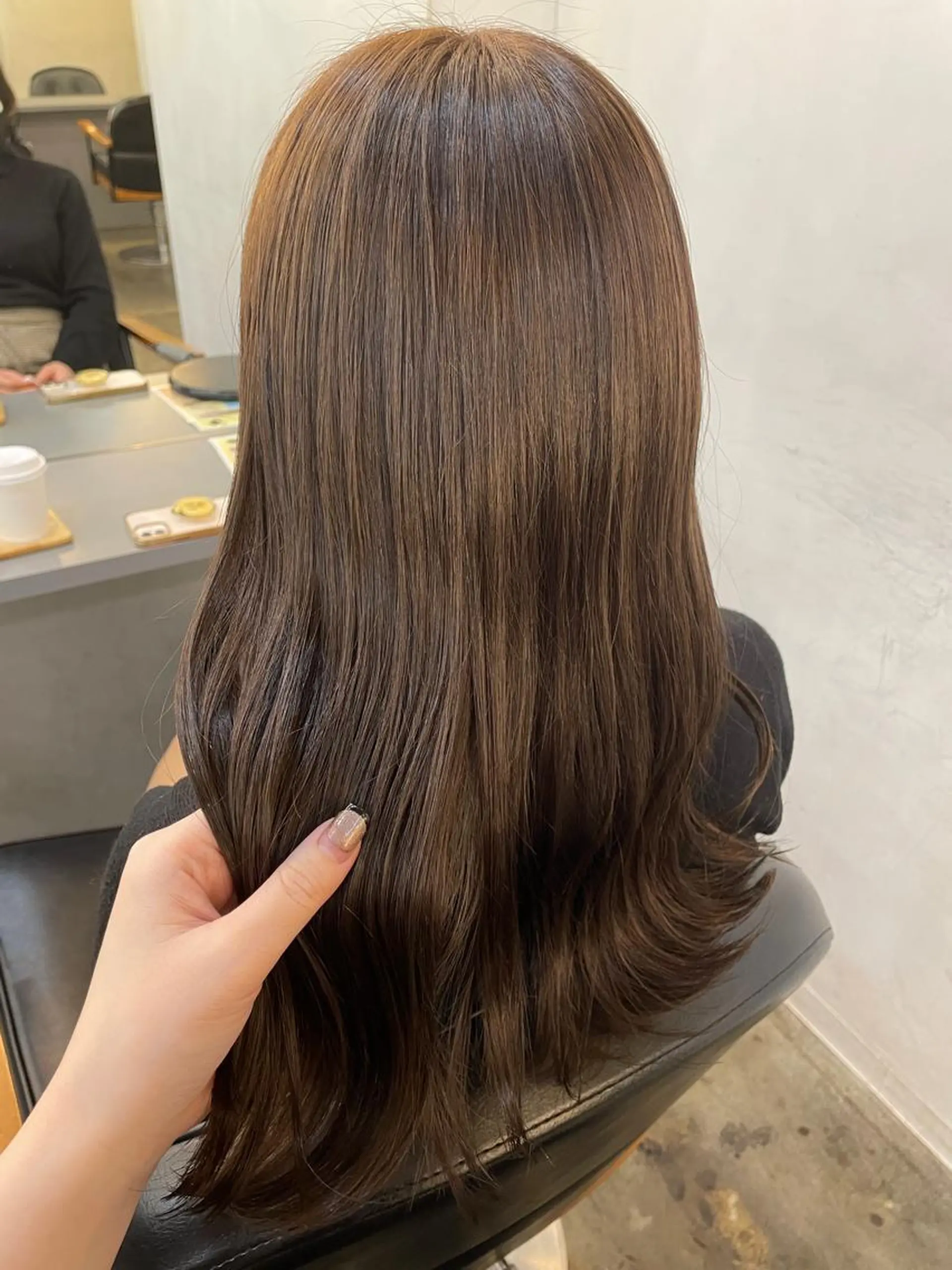 ロング 🤍韓国ヘア🇰🇷 タバタサオリ🤍のヘアスタイル