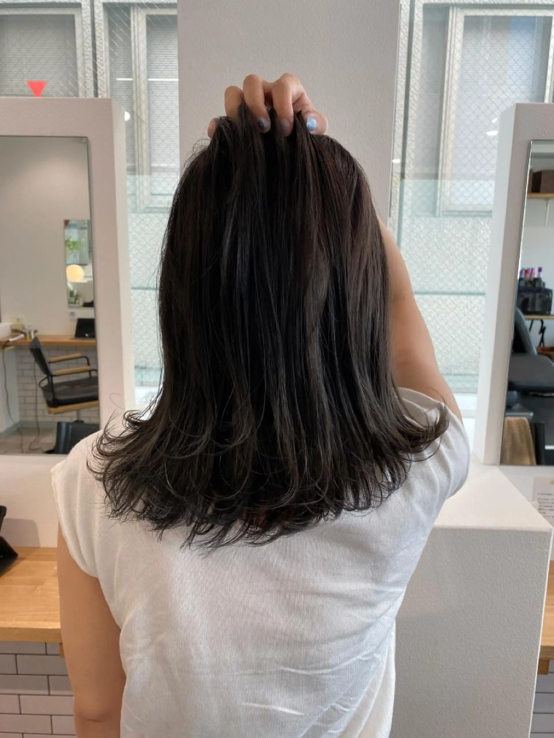 ショート カラー ヘアカラー トリートメント JILBLAN京都 ショート/ハイライトのヘアスタイル