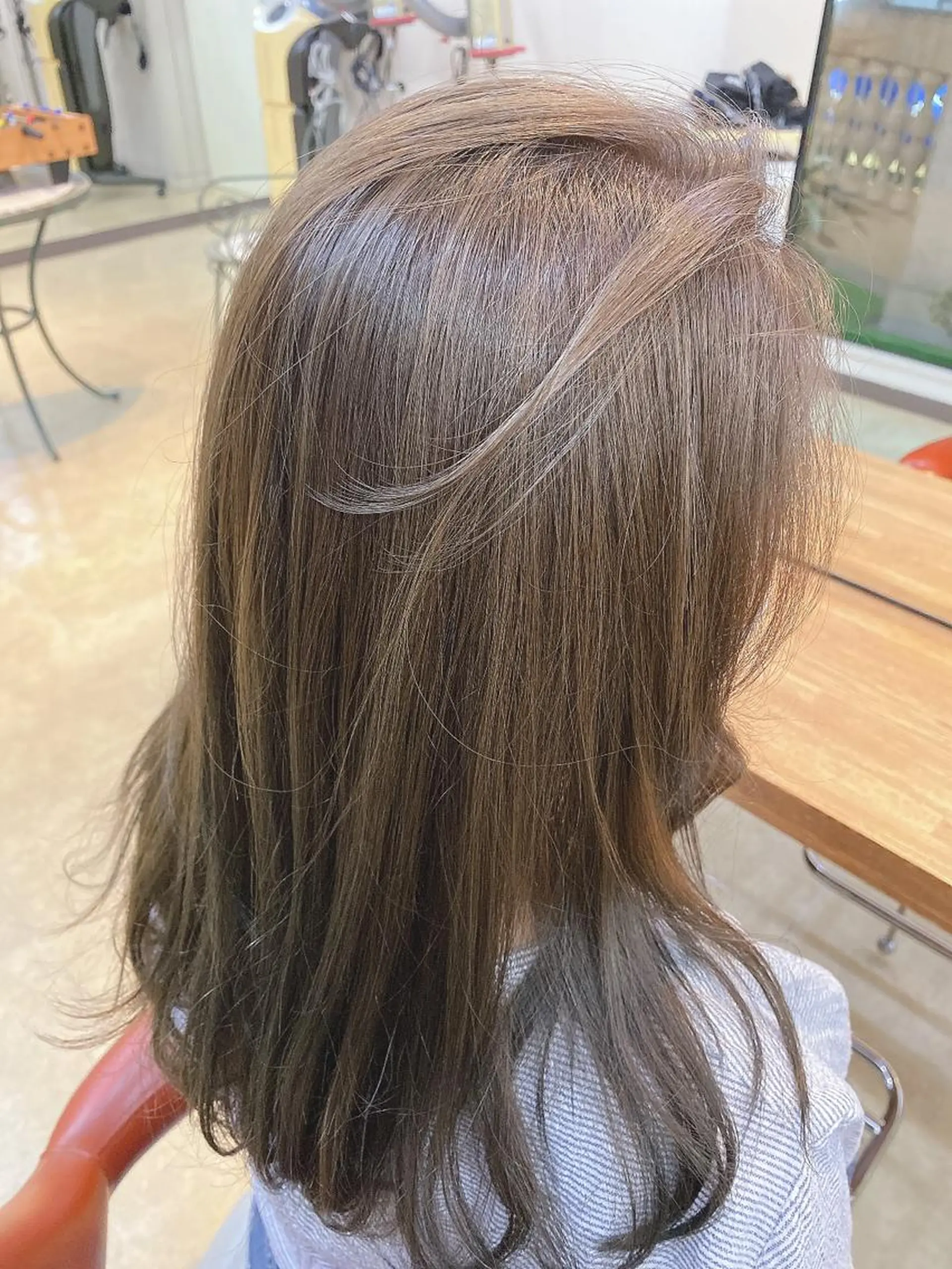 ロング カラー 斉藤 瞳のヘアスタイル